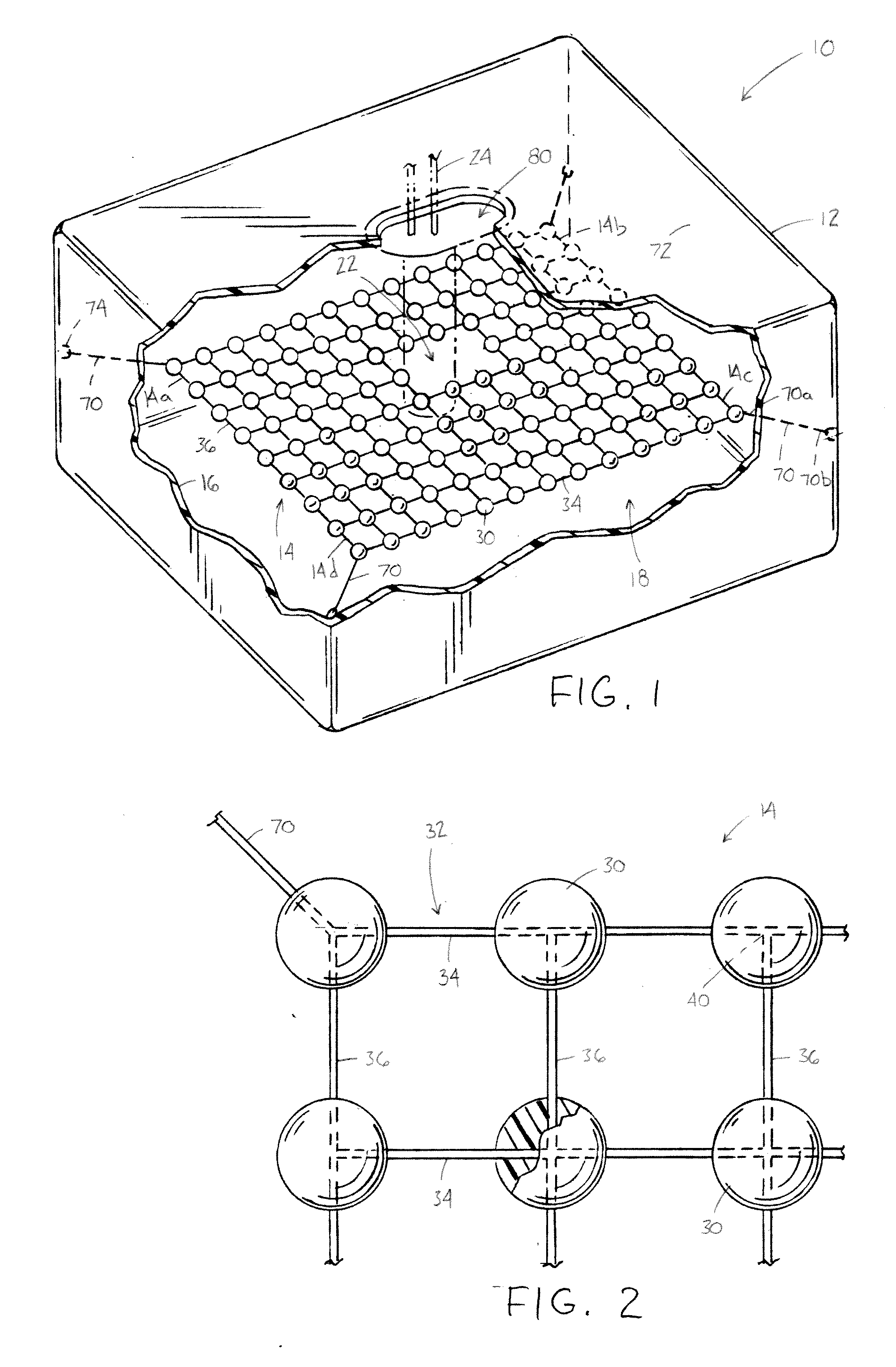 Floating Absorber Assembly for Reduced Fuel Slosh Noise