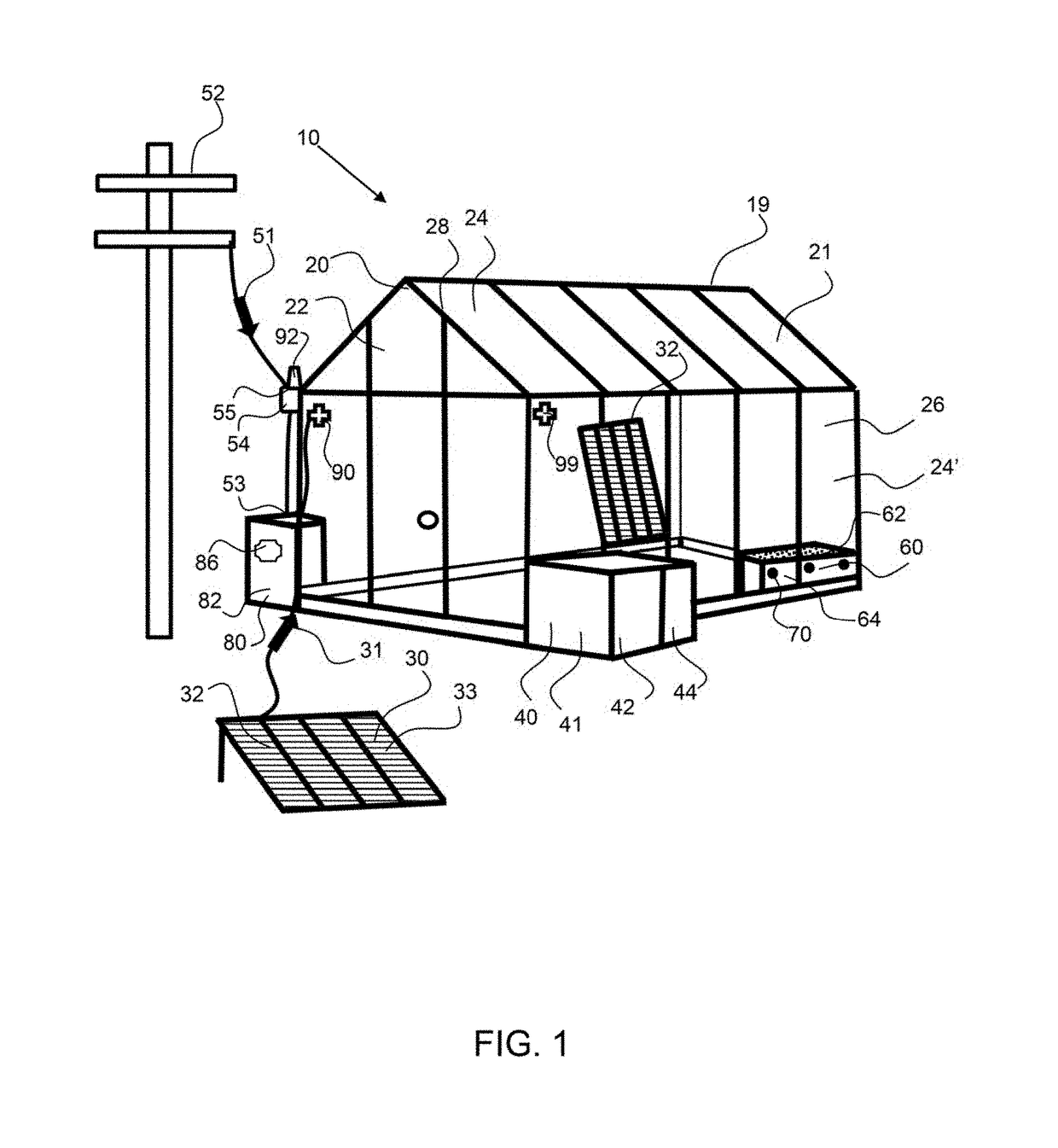 Enclosure temperature control system