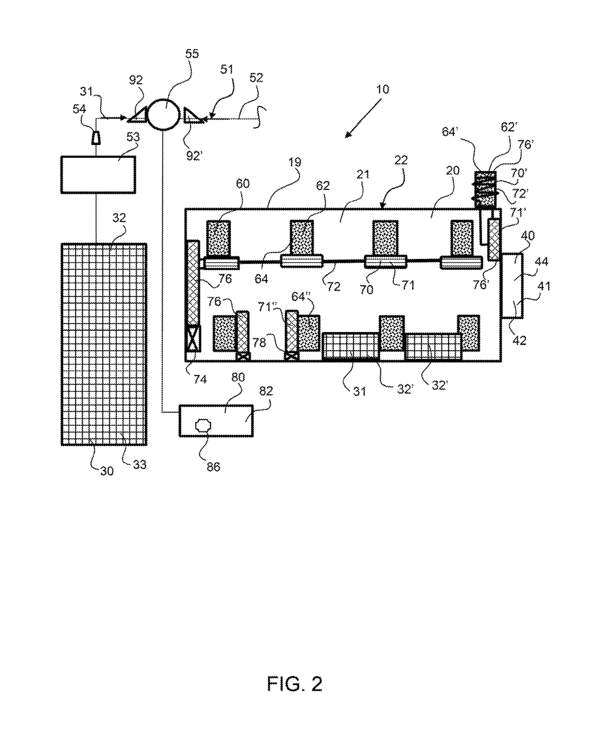 Enclosure temperature control system