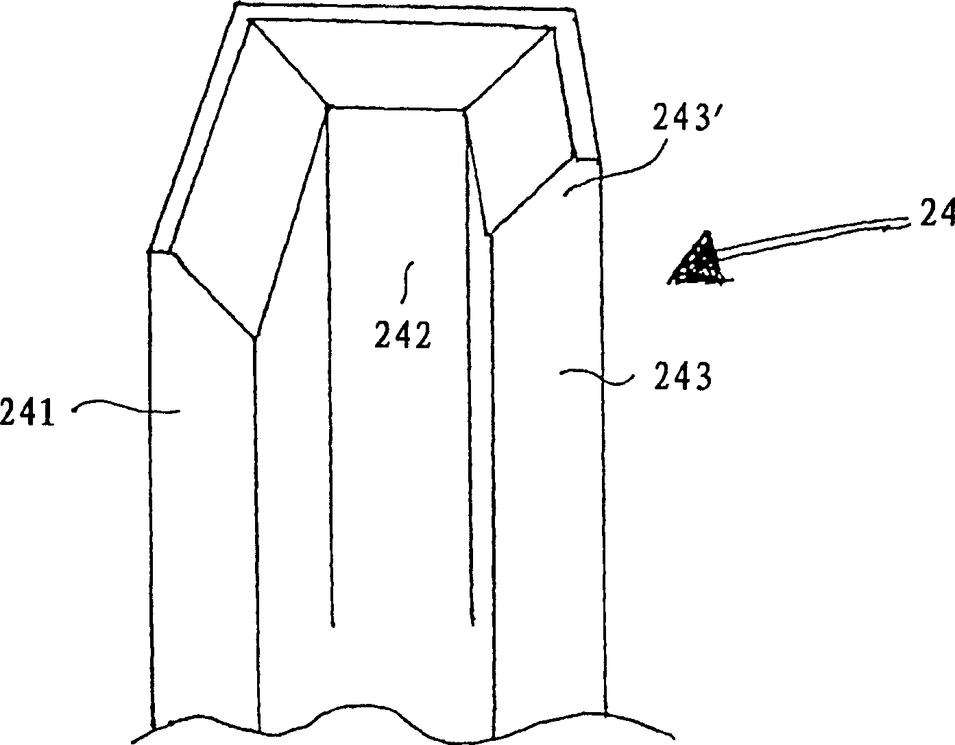 Self-locking, self-adjusting receptacles, particularly containers