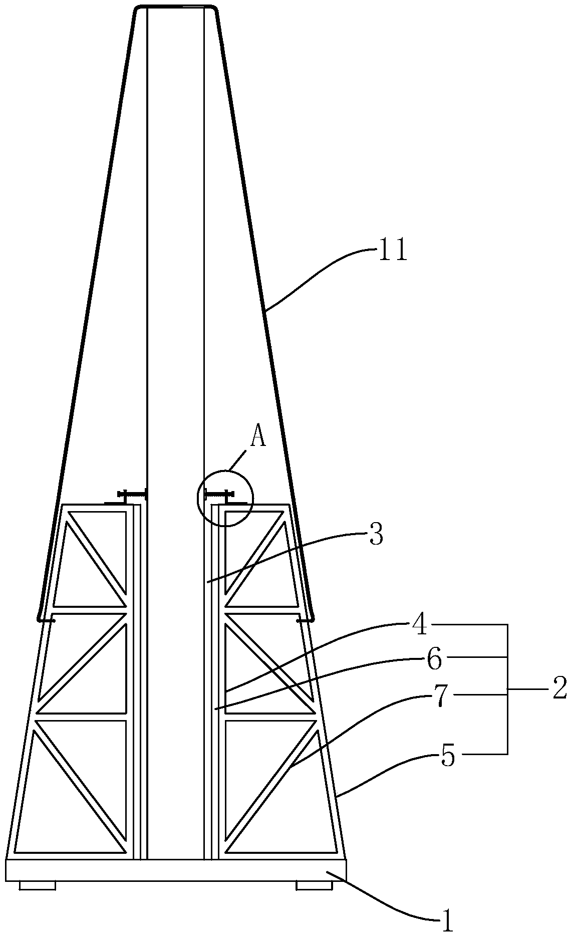 Hoisting technology for giant acrylic plate