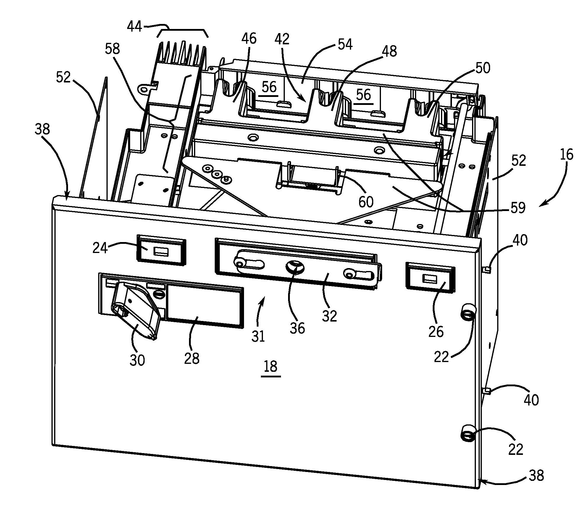Coordinating installation and connection of a motor control center subunit having moveable line contacts
