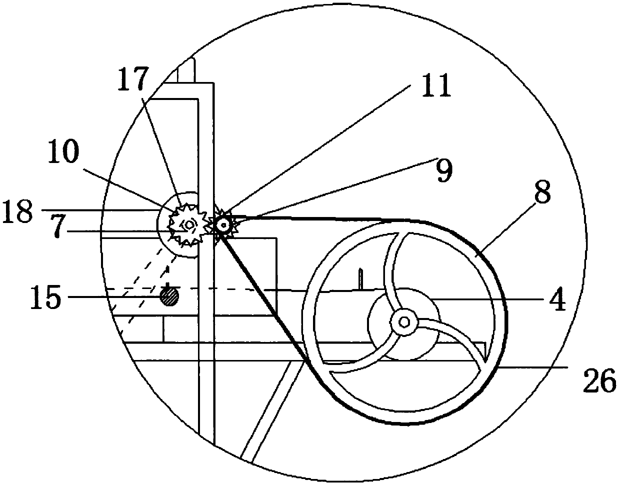 Chicken and duck breast opening machine capable of working efficiently