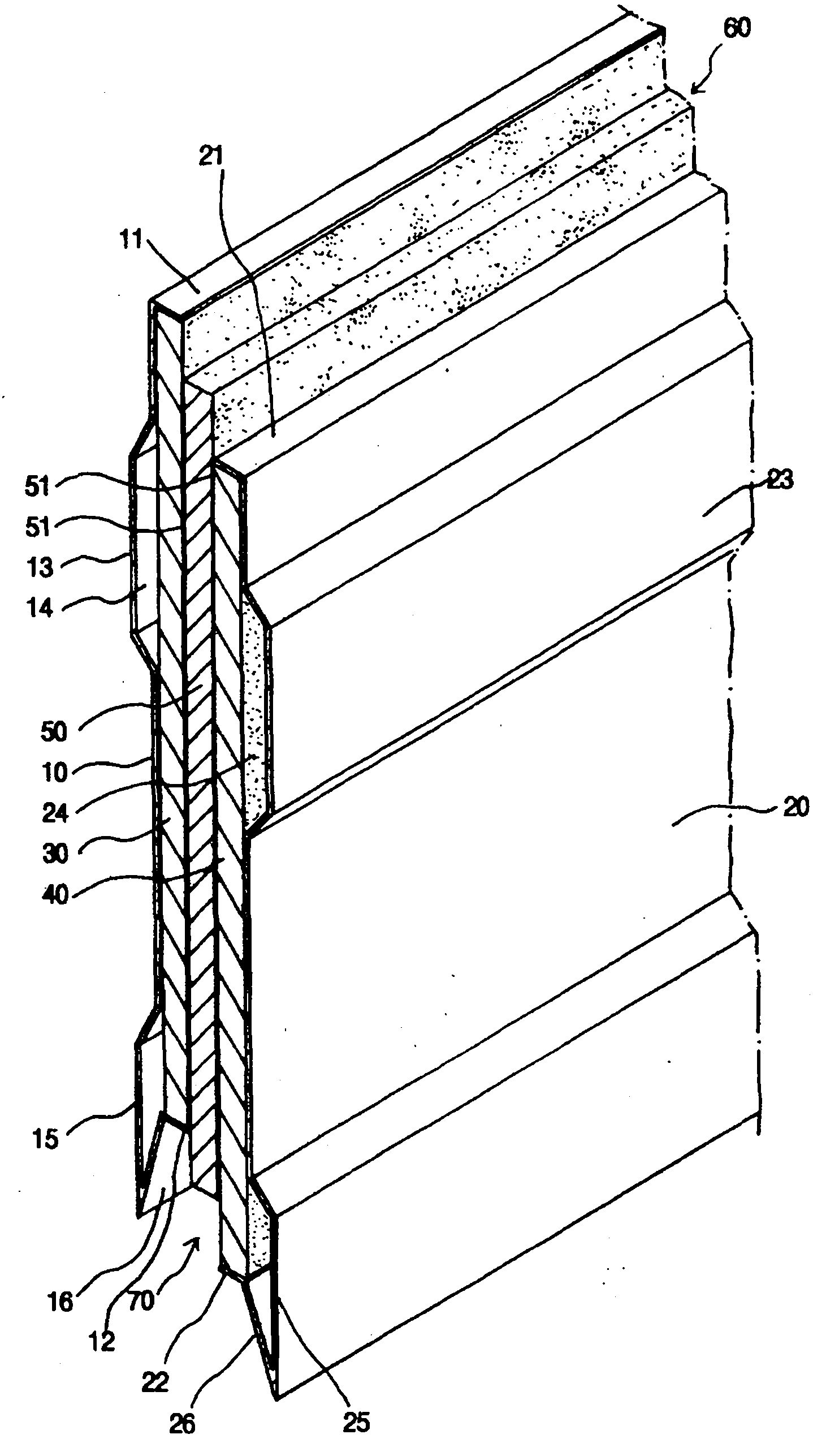 Multi-step spliced heat insulating door plate of electric rolling door