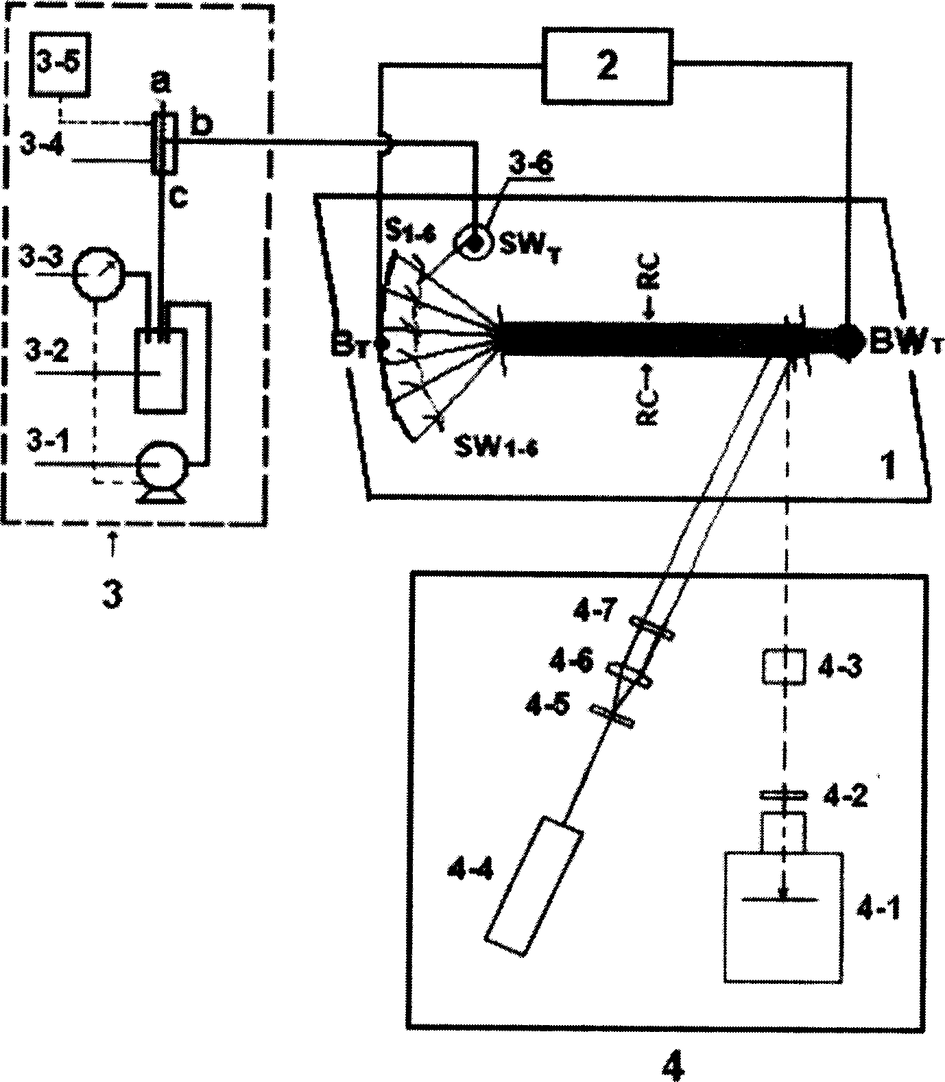 Ngatively pressurized sampling three-dimensional chip capillary array electrophoresis system