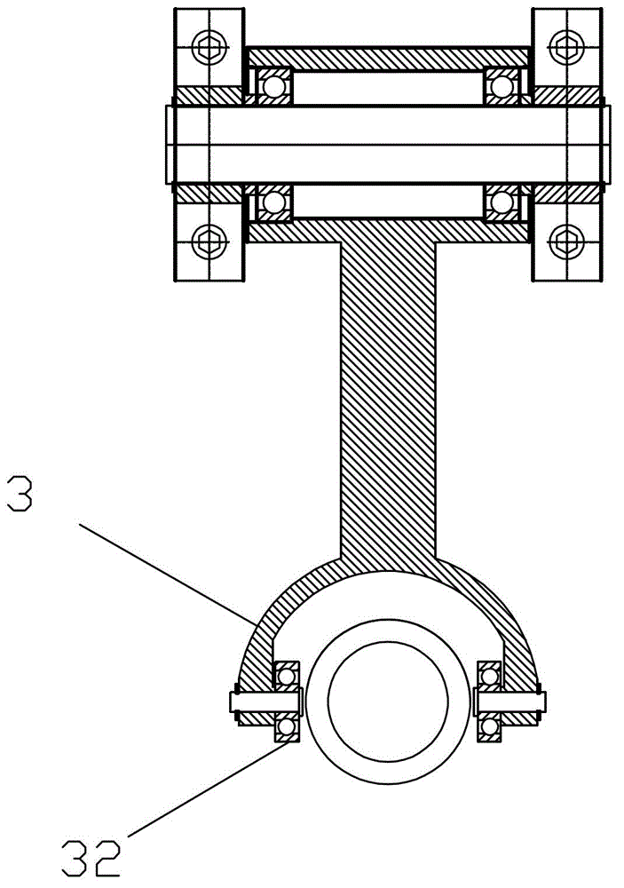Separation and reunion automatic control mechanism of spring machine clutch