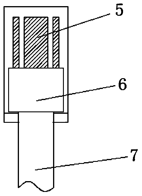 Low-current line selection protection device for high-voltage cabinet