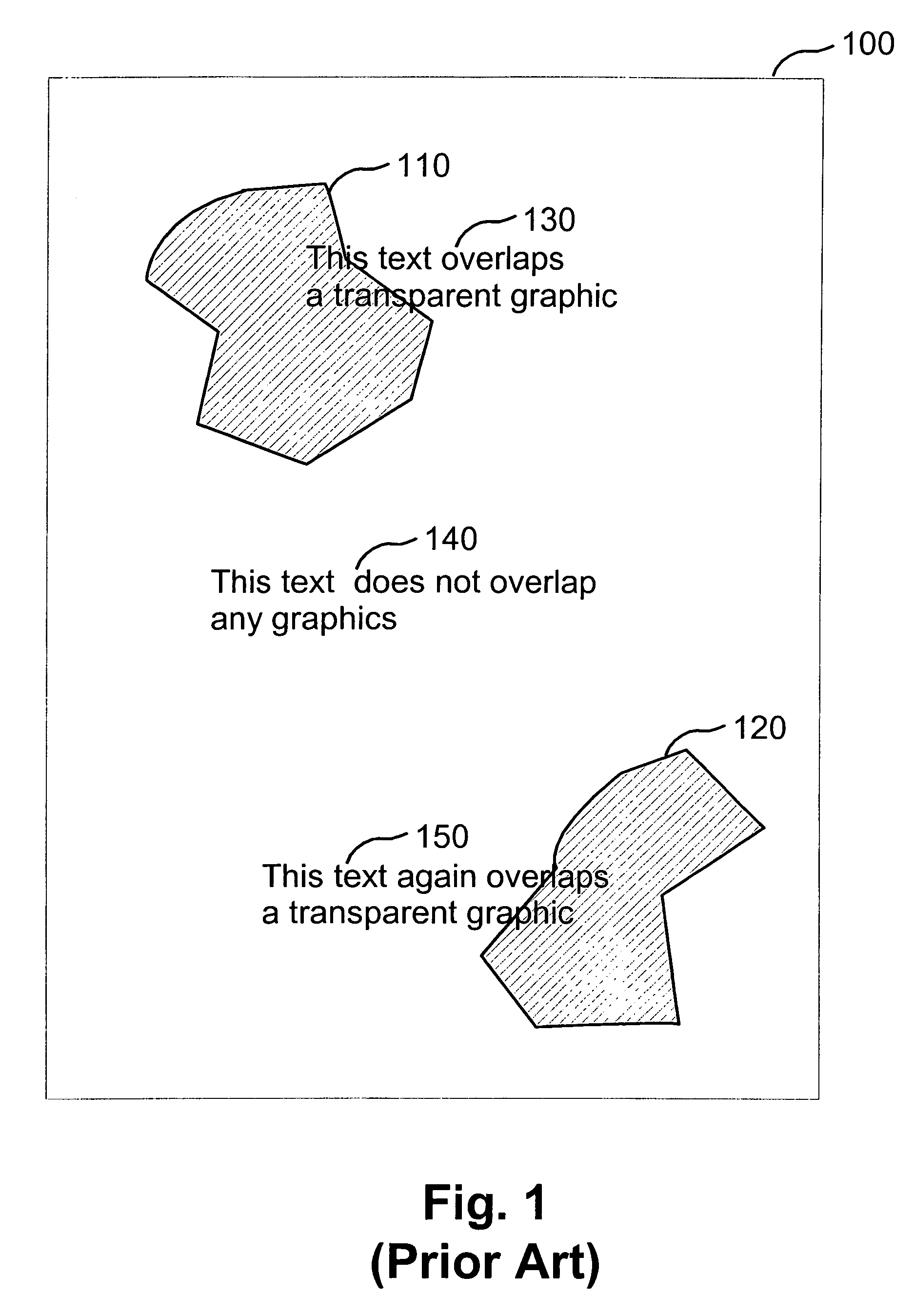 Method and apparatus for printing transparent graphics