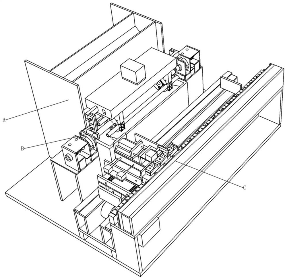 Feeding module and full-automatic laser pipe cutting machine applying same