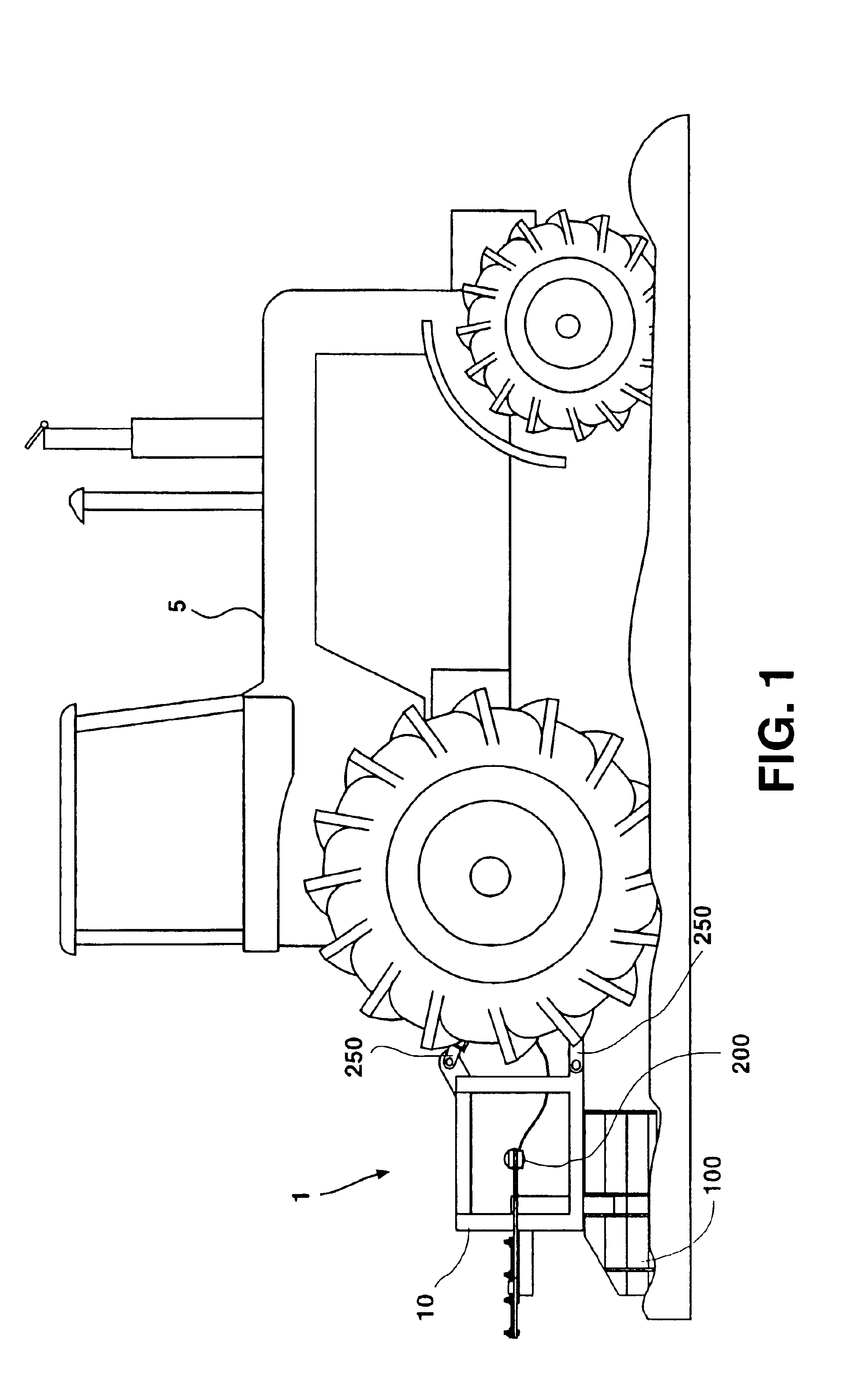 Wheel track filling apparatus