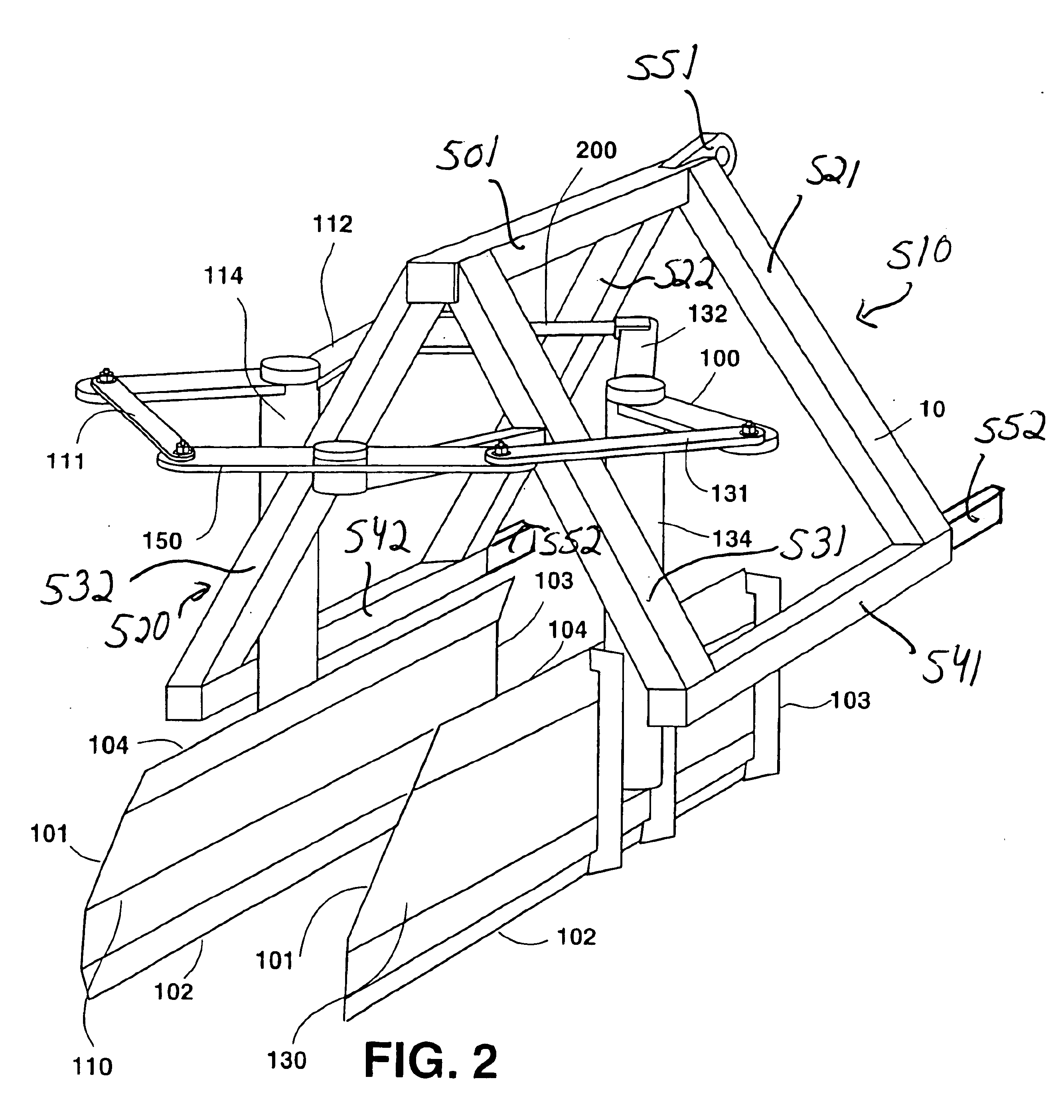 Wheel track filling apparatus