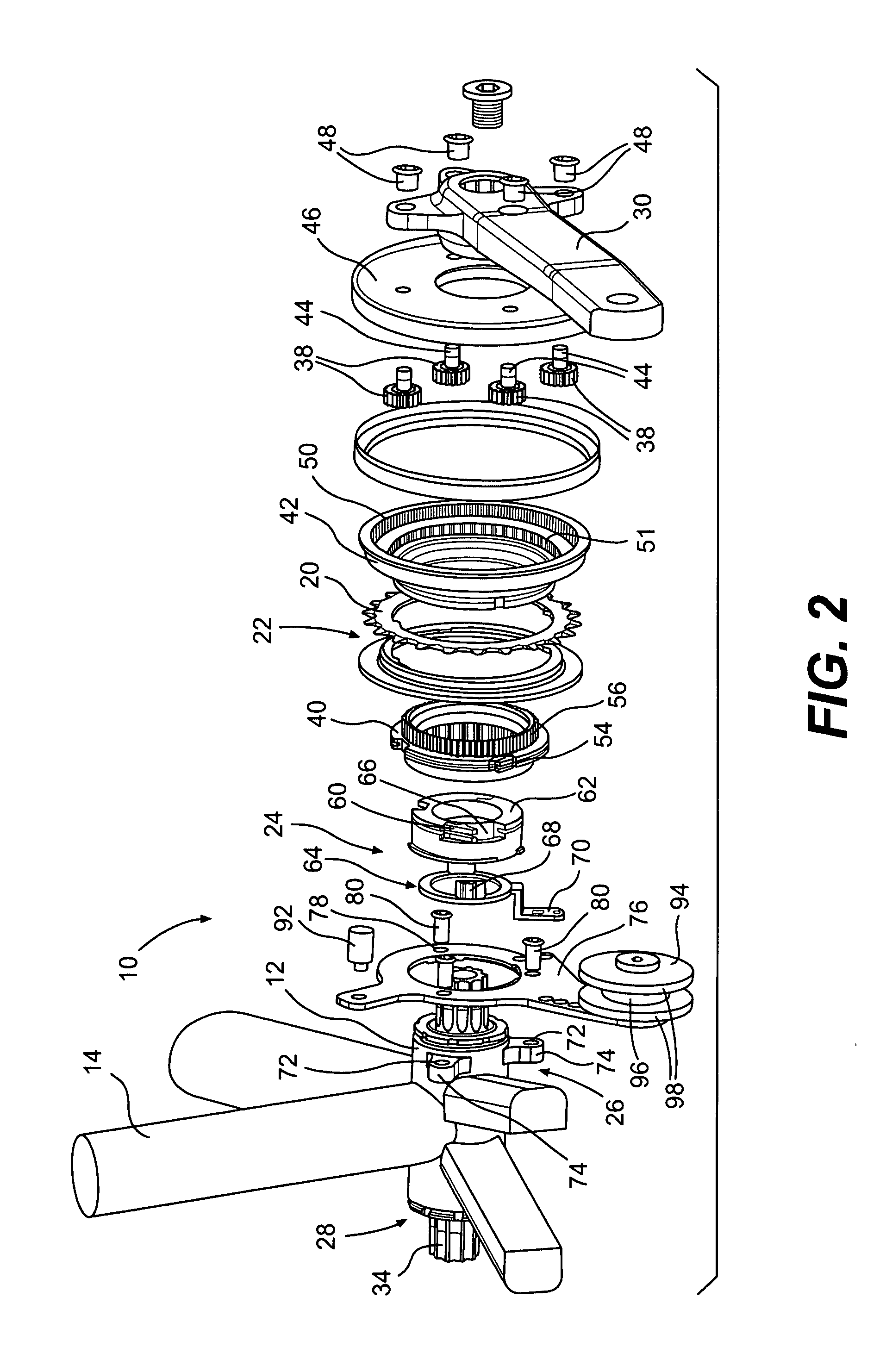 Mounting System for an Internal Bicycle Transmission