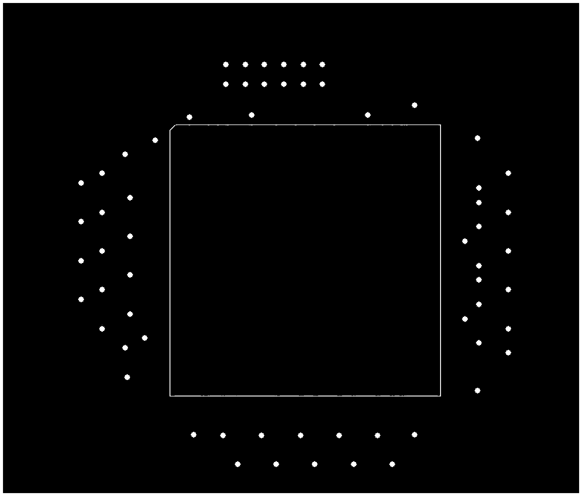 Ceramic column grid array for test