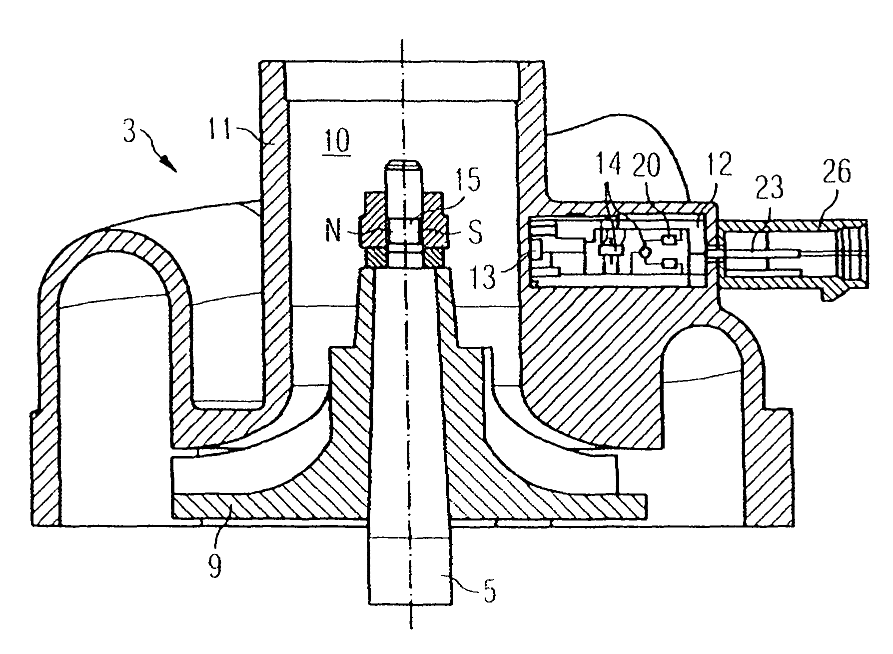 Compressor casing for an exhaust gas turbocharger