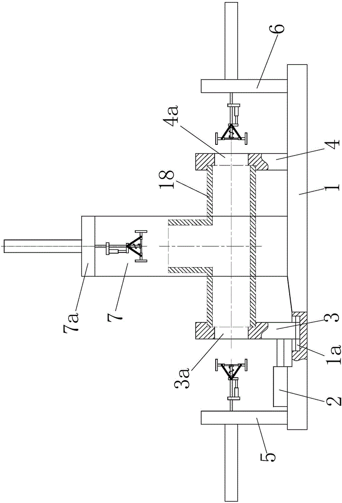 Correction device of three-way wind channel for ship
