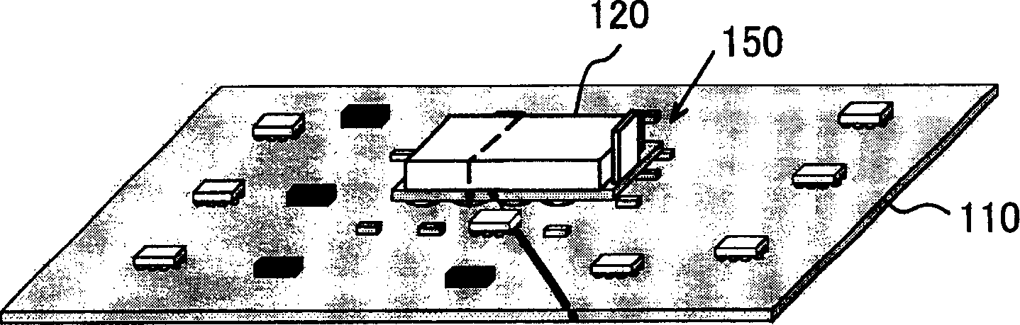 Heater that attaches electronic component to and detaches the same from substrate