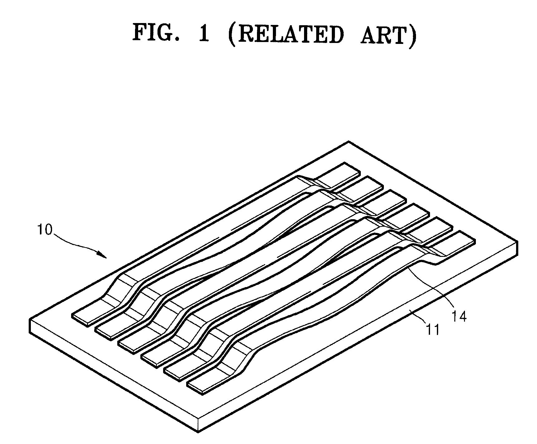 Transmissive active grating device