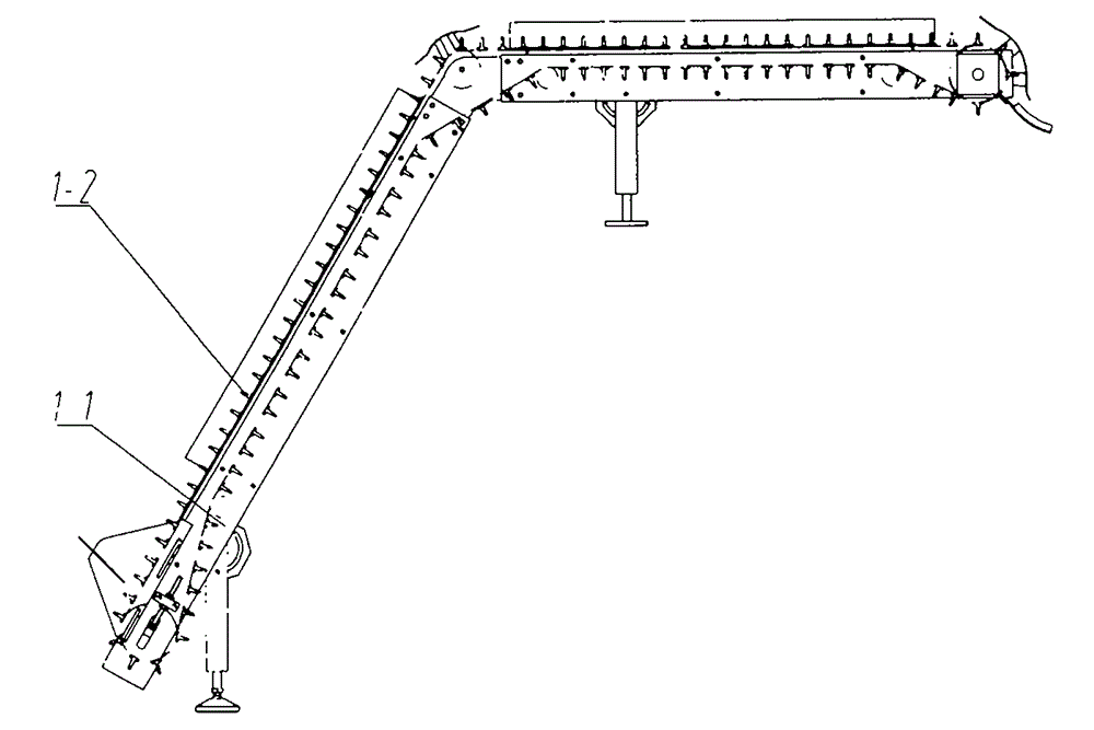 Automatic package clamping device for civil explosive automatic packaging assembly line