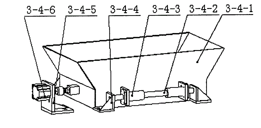 Automatic package clamping device for civil explosive automatic packaging assembly line