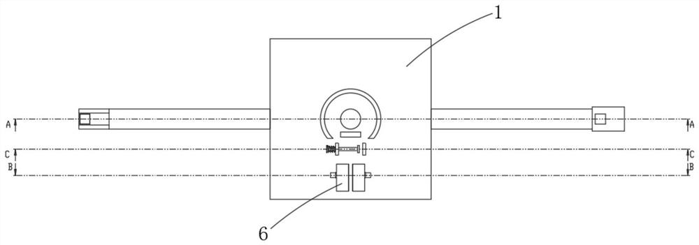 Chest drainage catheter fixing mechanism