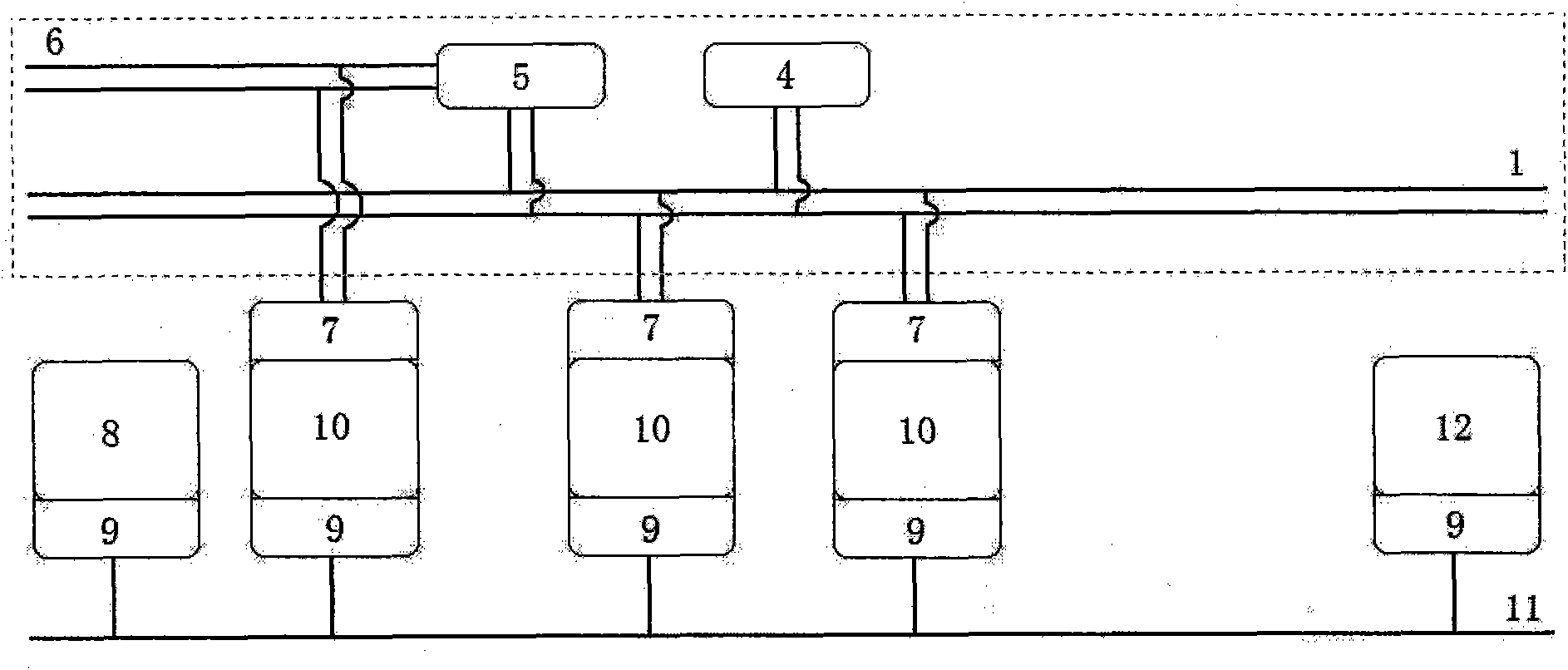 Automobile chassis integrated control-oriented vehicle-mounted CAN-BUS testing and evaluation system