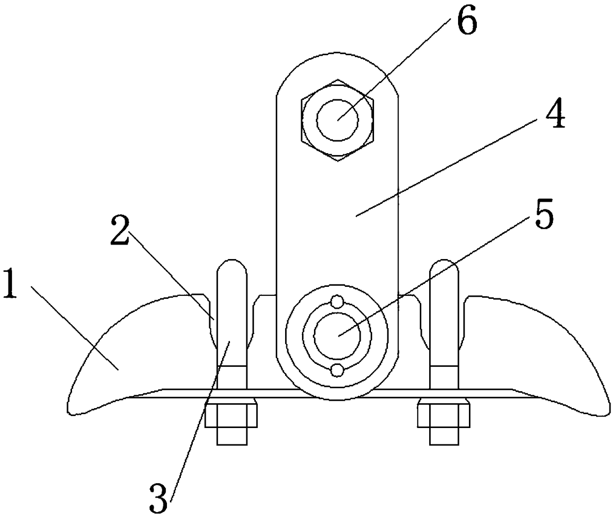 Anti-icing suspension clamp with slip resistance