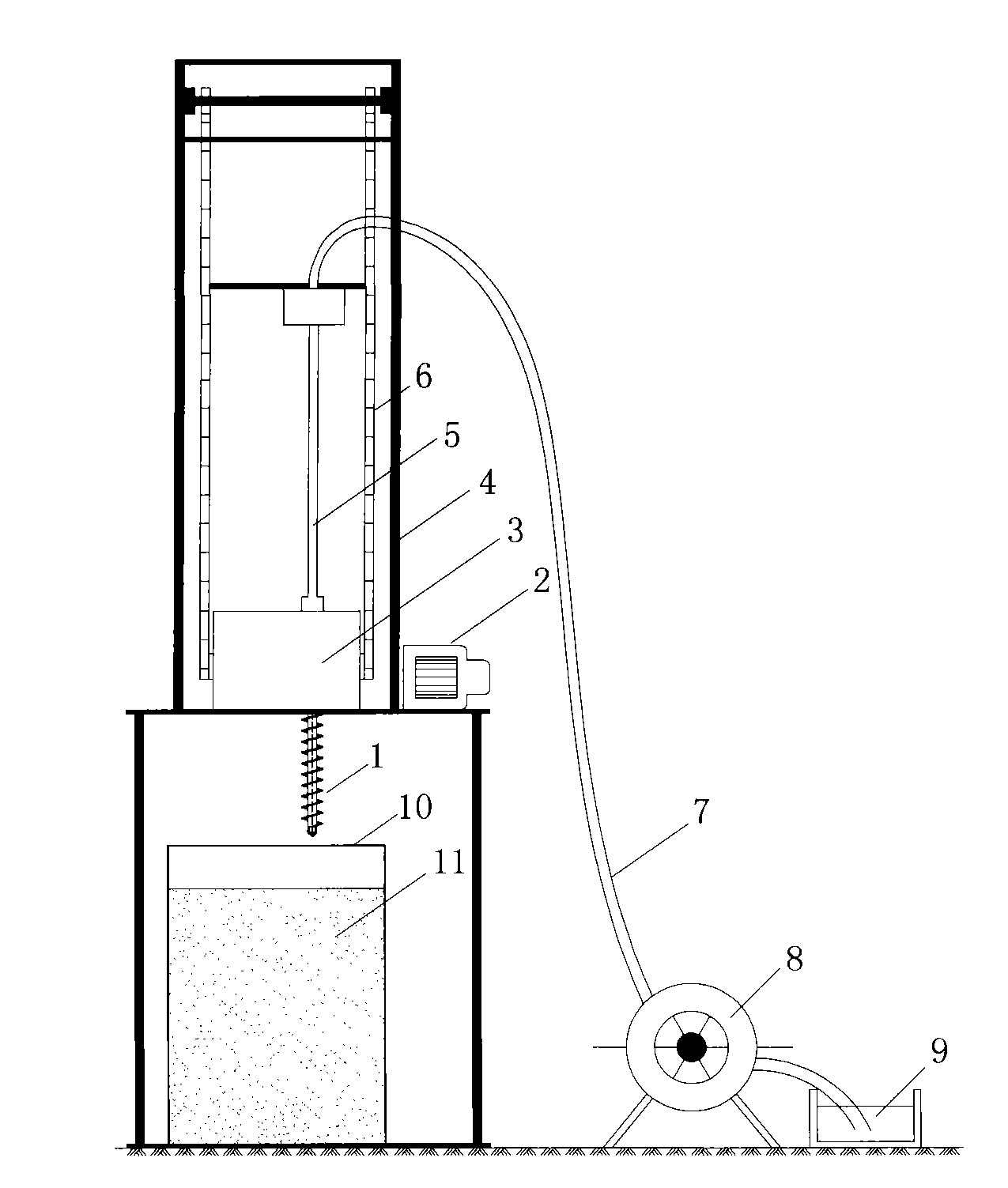 Pile-forming equipment and method of control modulus pile