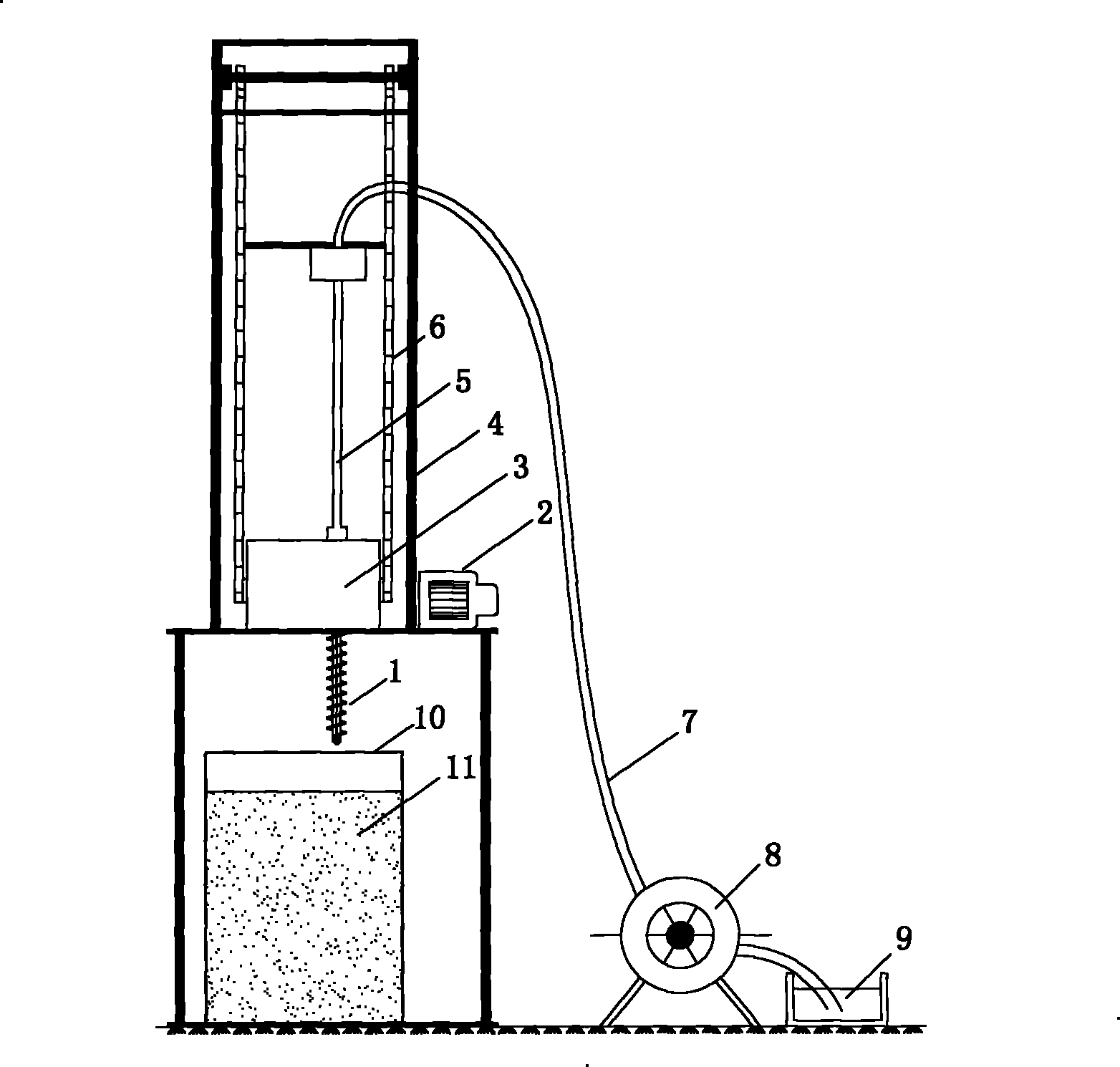 Pile-forming equipment and method of control modulus pile