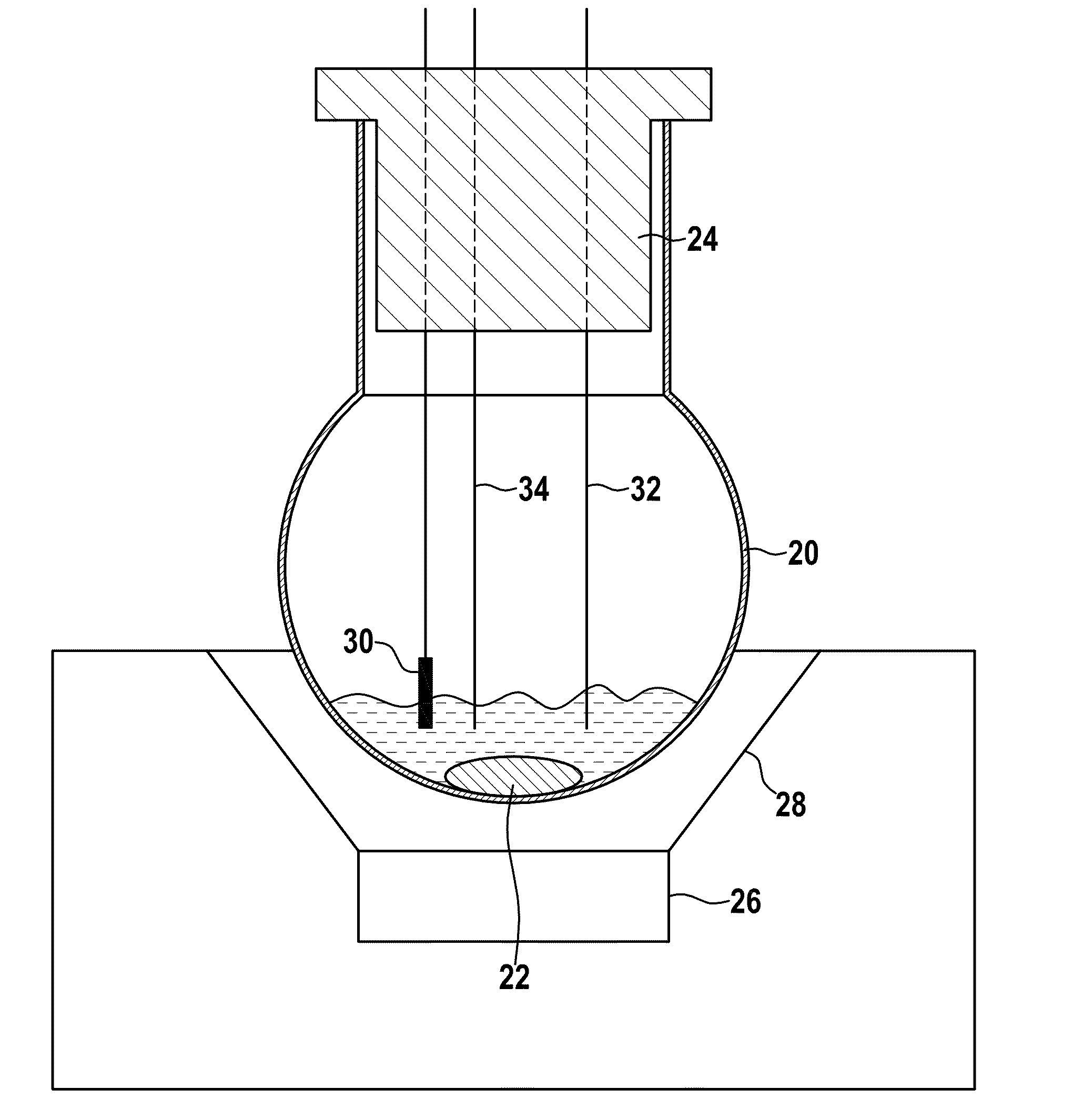 Anode electrode for aluminum electrolytic capacitor and respective production method