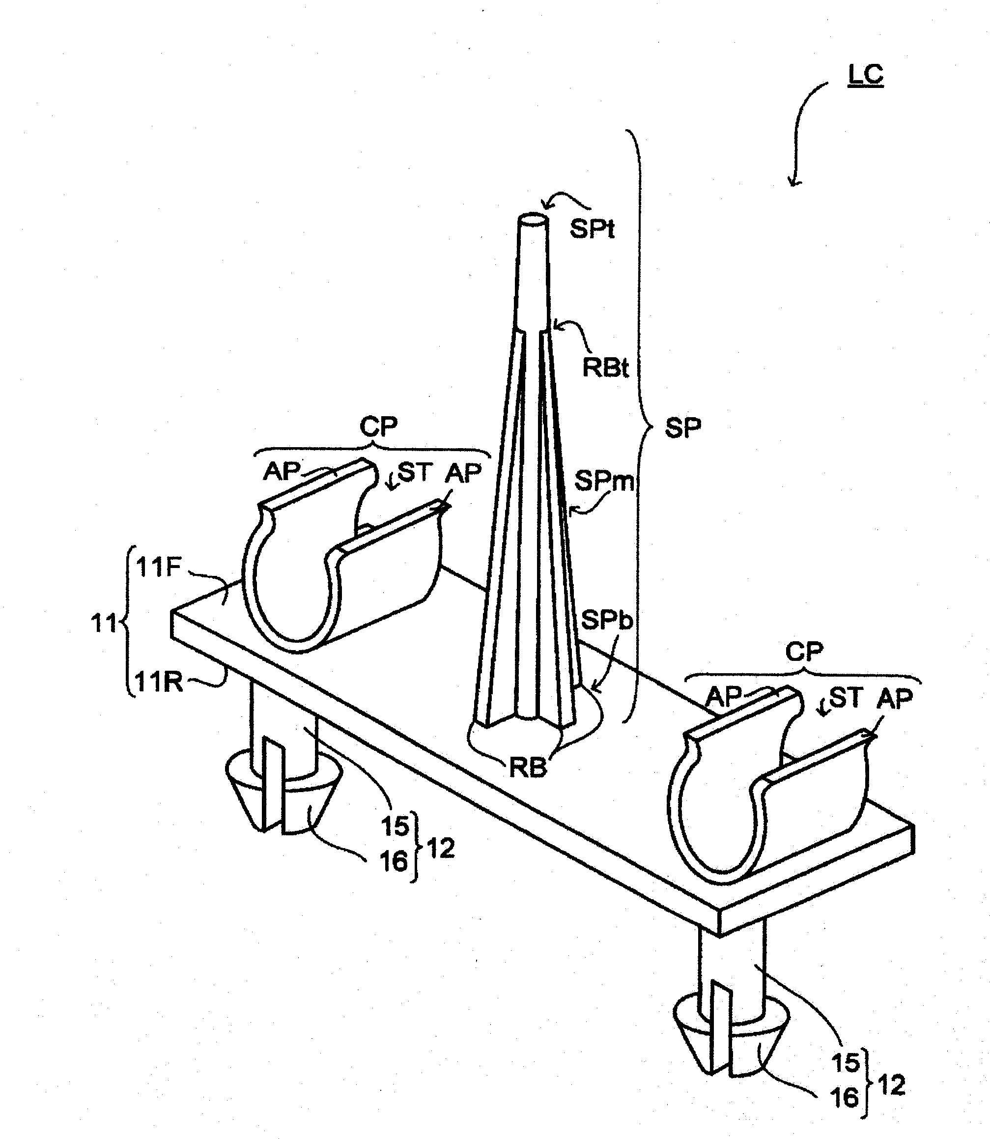 Support unit, lighting device, and display device