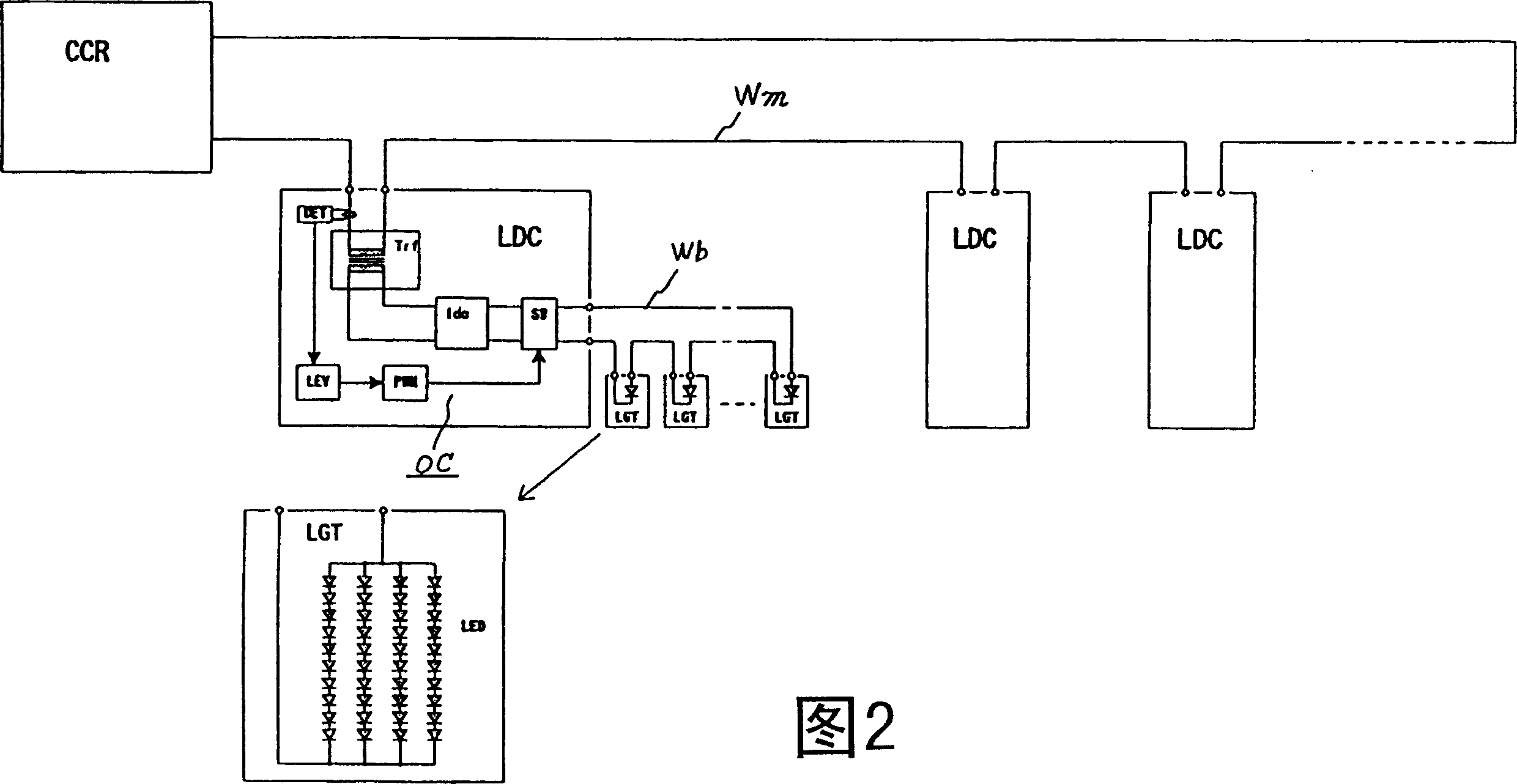 Marker lamp system