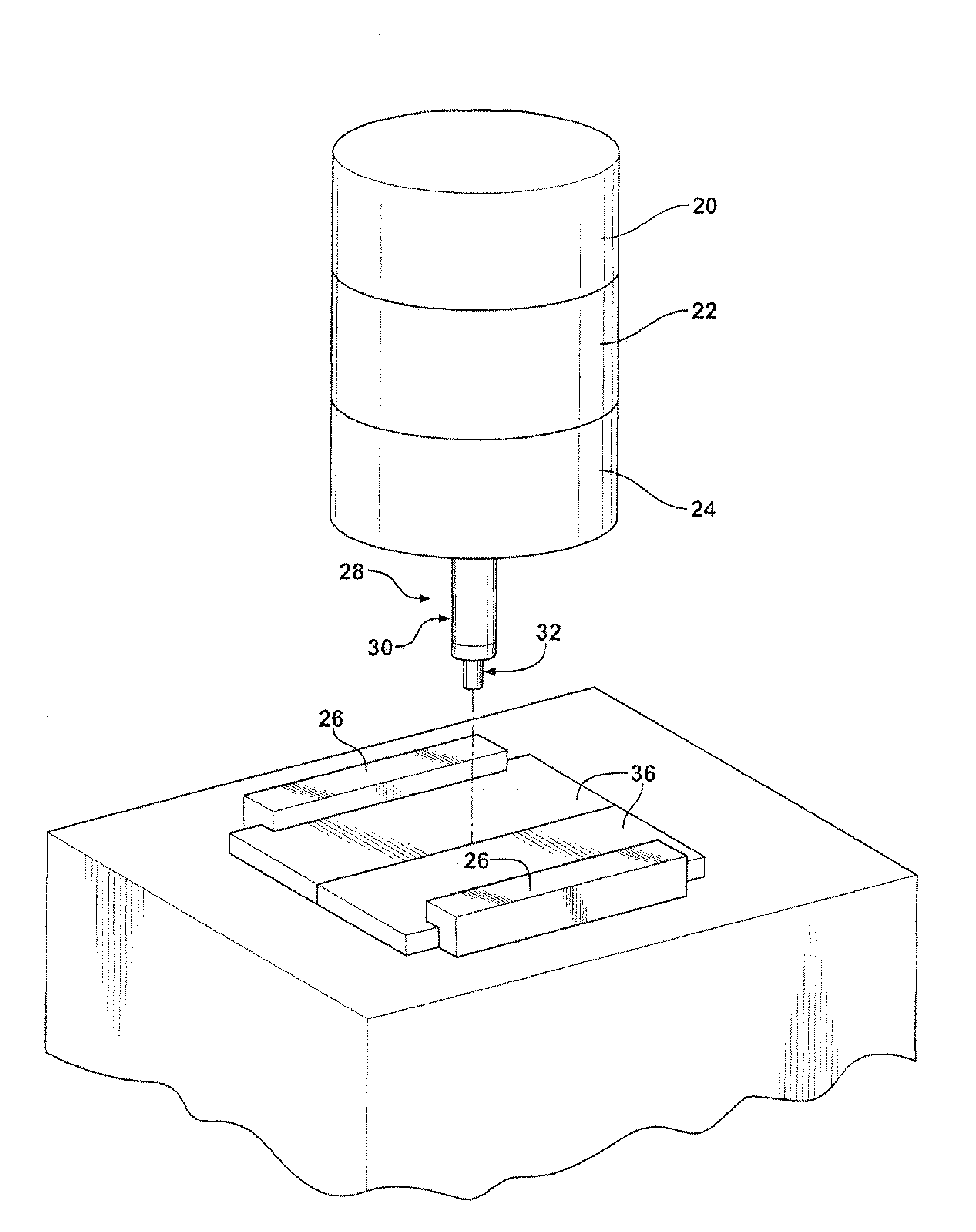 Powder metal ultrasonic welding tool and method of manufacture thereof