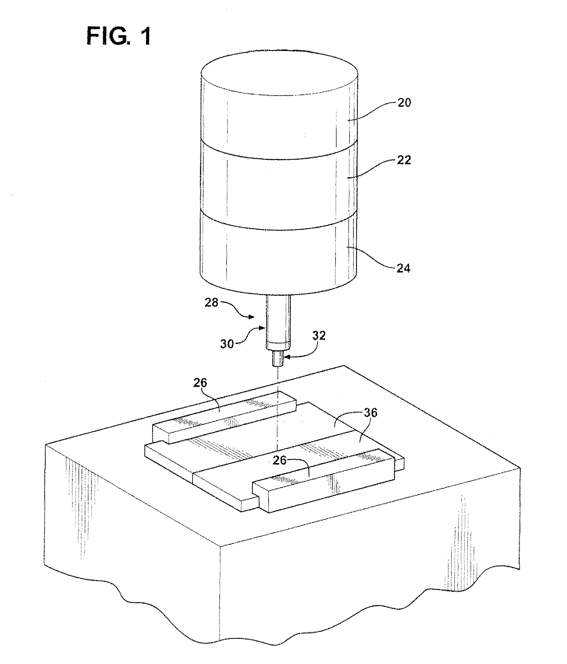 Powder metal ultrasonic welding tool and method of manufacture thereof