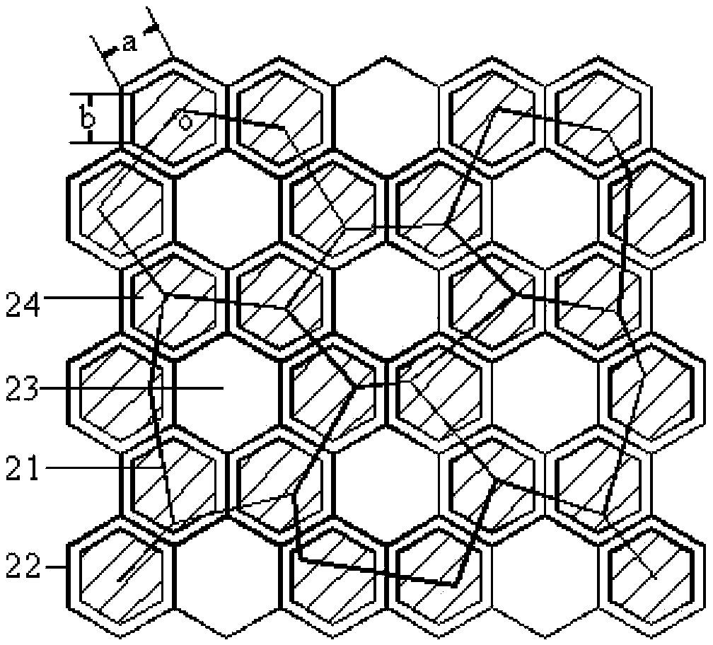 Random mesh design method of metal net conductive thin film, conductive film and manufacturing method of conductive film