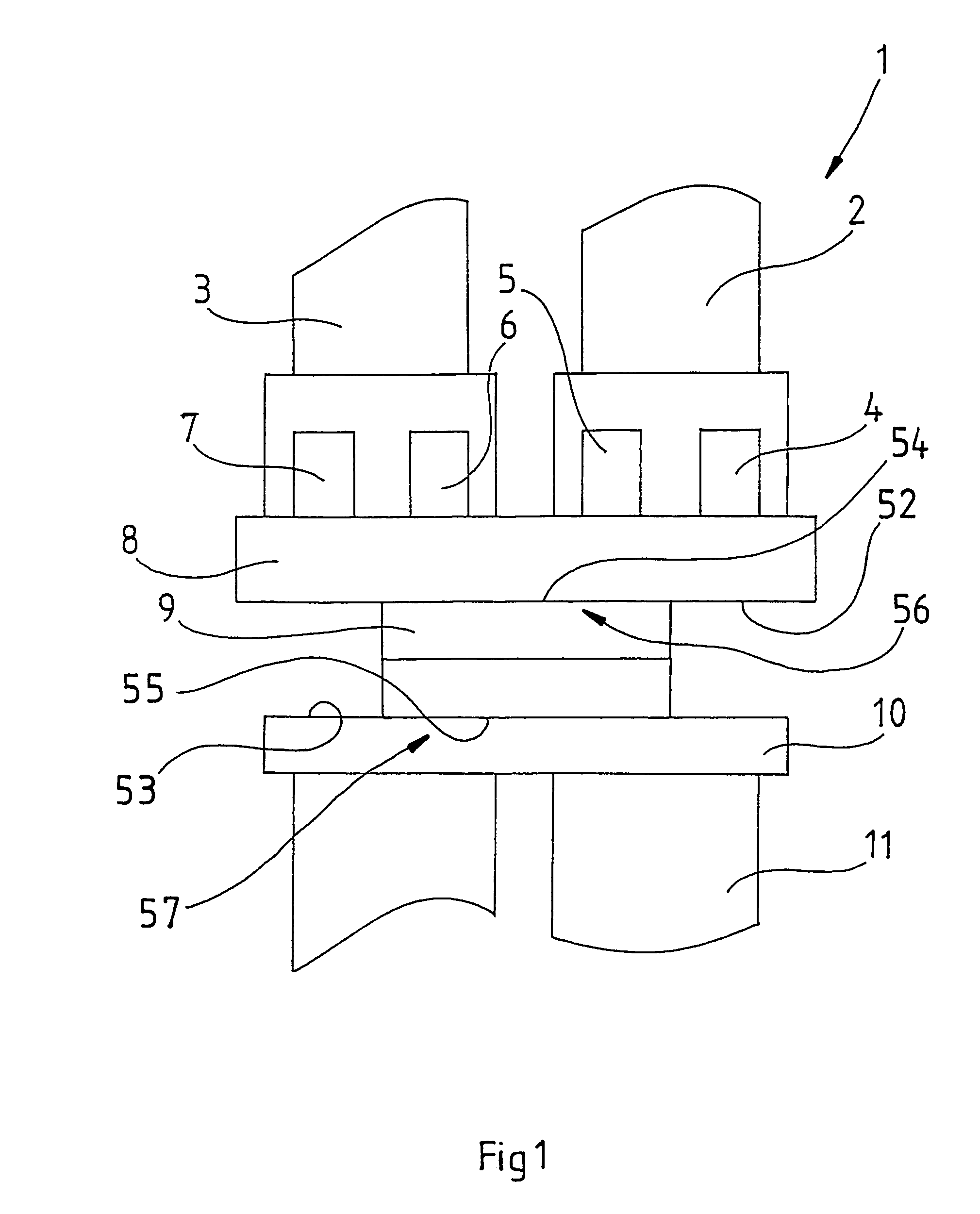 Apparatus and method for compensating for stress deformations in a press