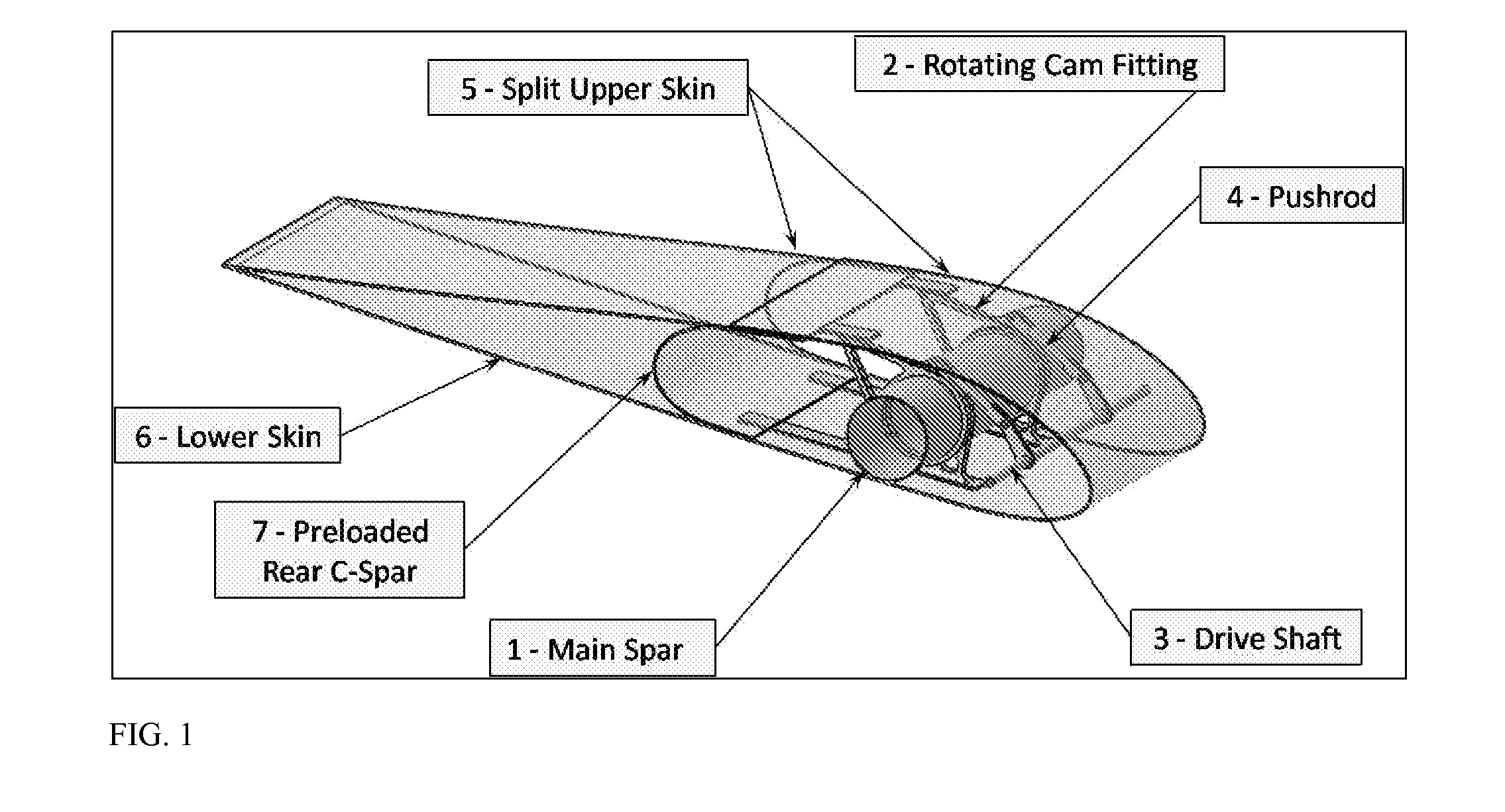 Cross-Sectionally Morphing Airfoil