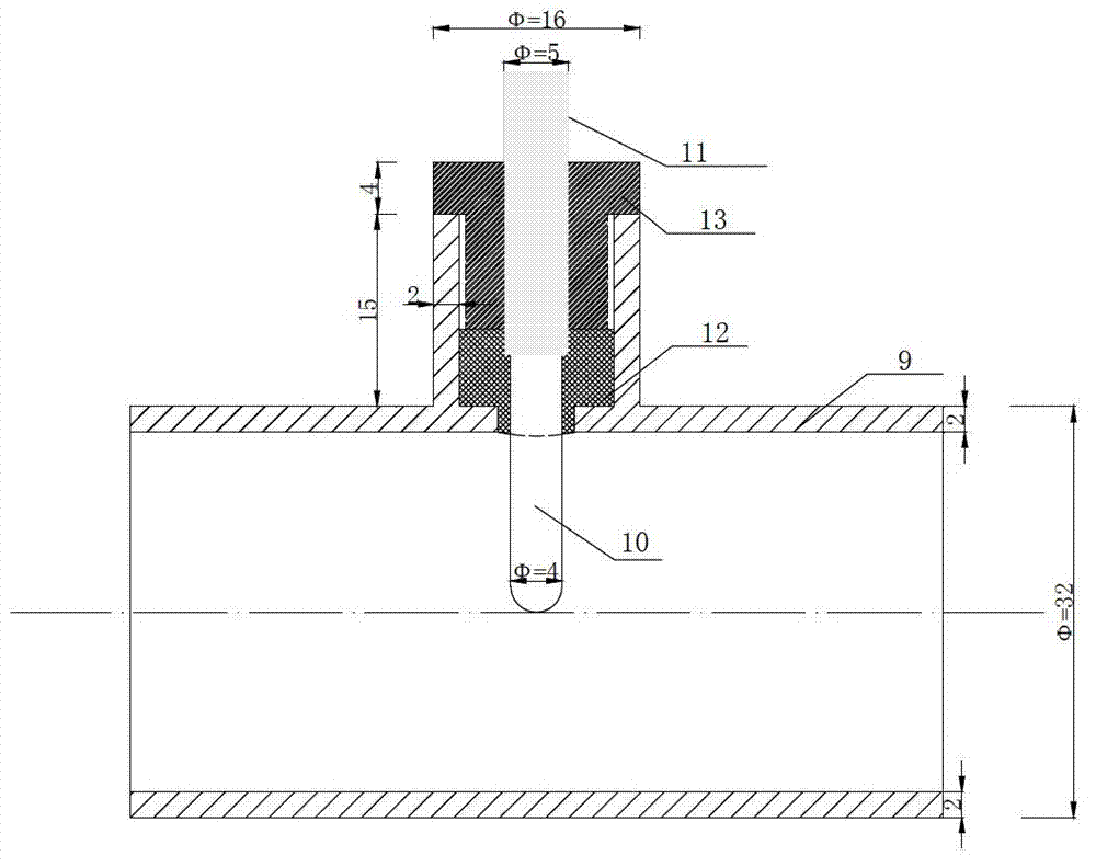 Integral flow and temperature control device