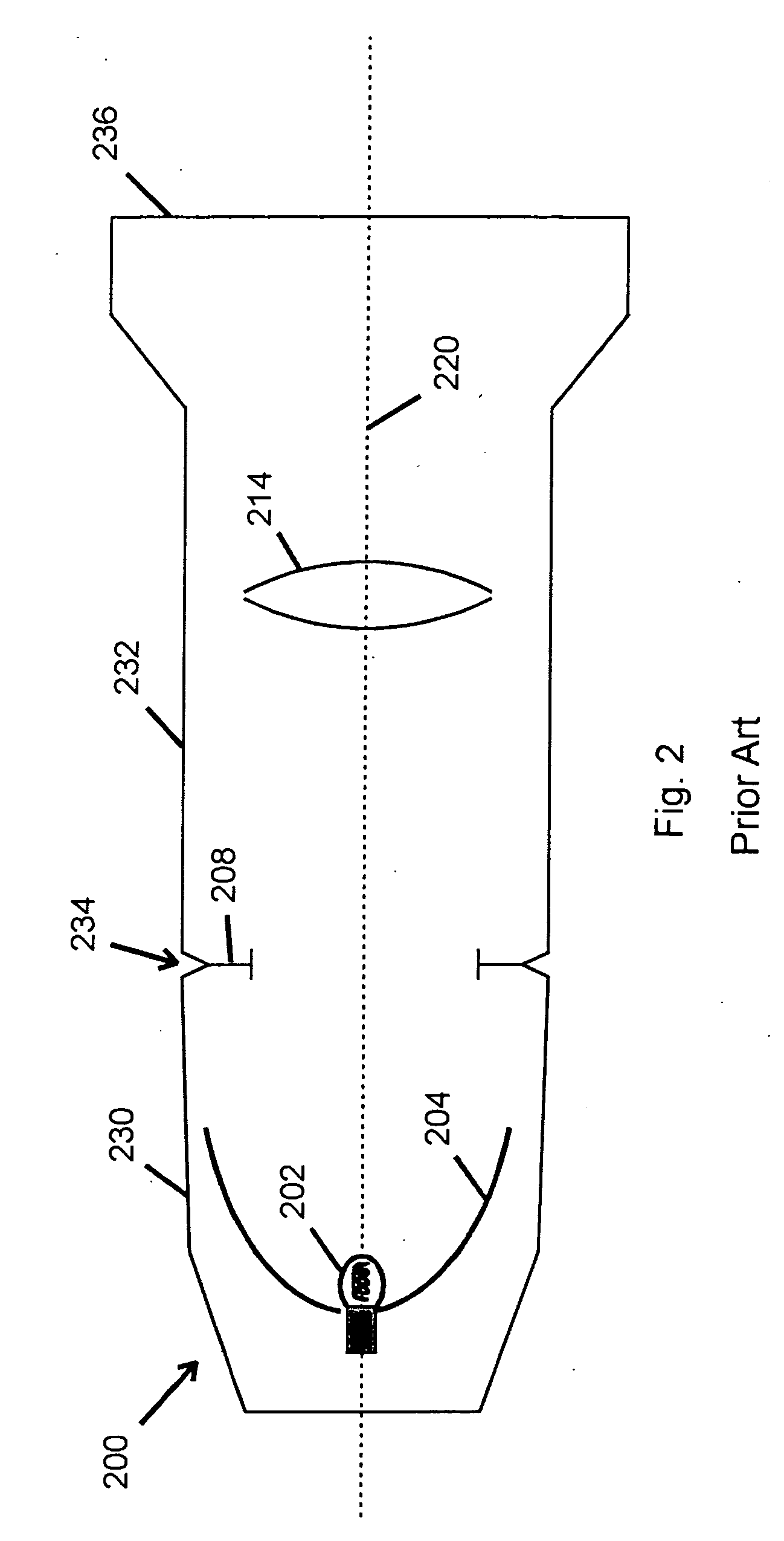 Optical system for a wash light