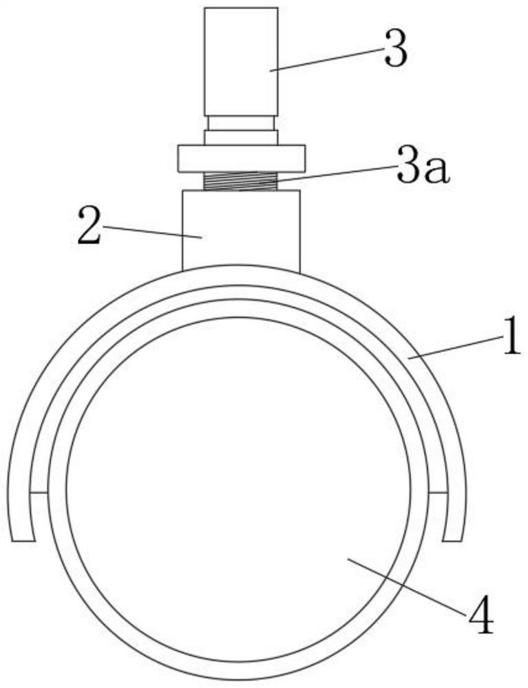 High-wear-resistant pressure-resistant mute universal wheel