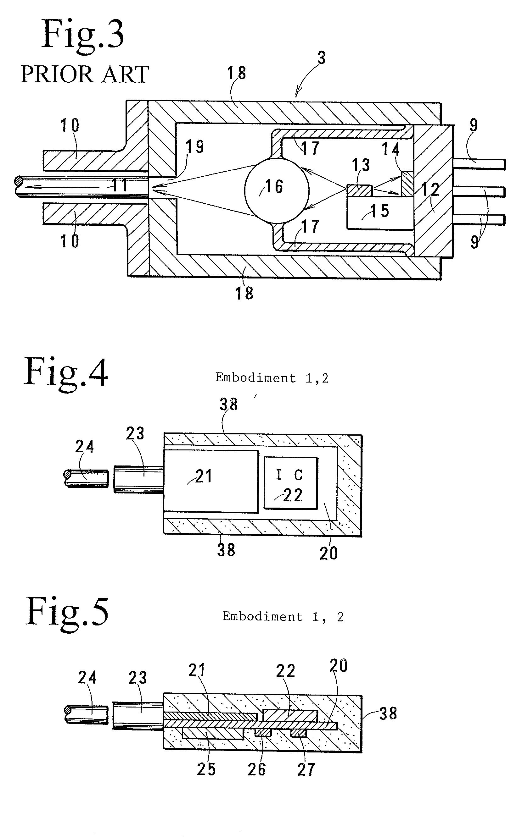 Optical communication device