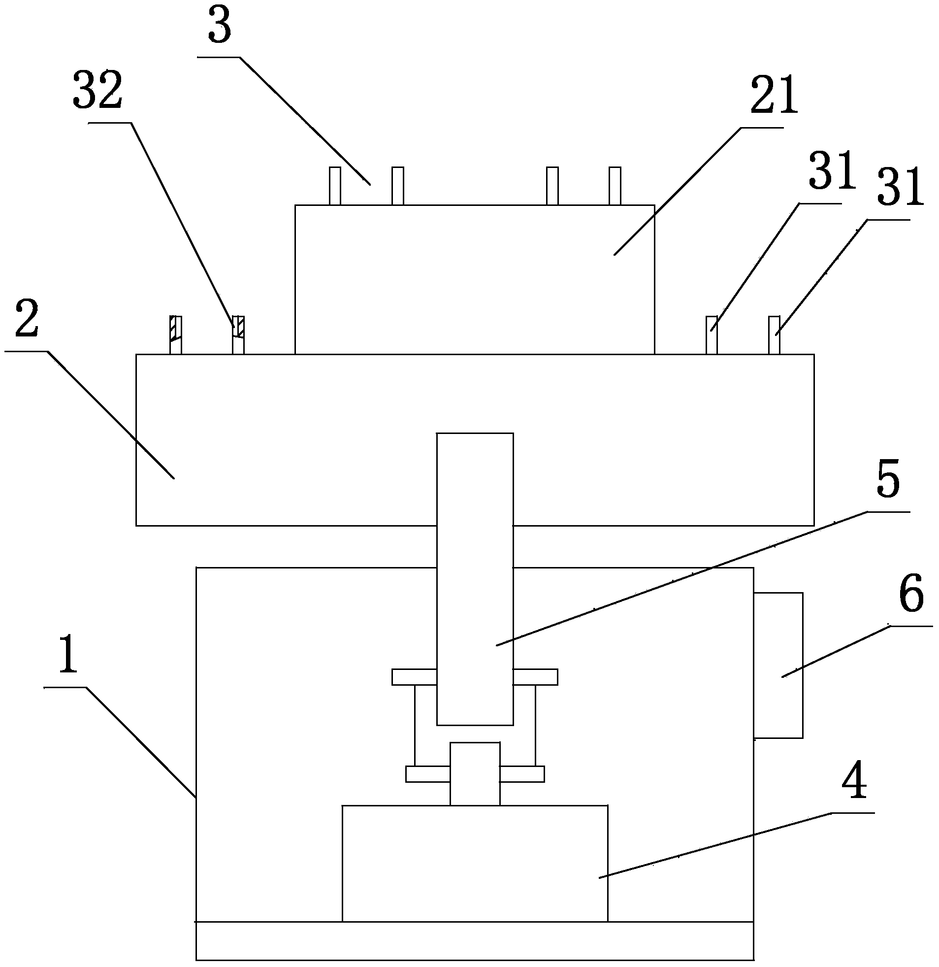 Electrode group stacking machine