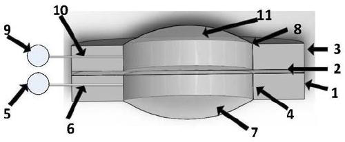 Ultra-thin liquid film zoom lens based on liquid surface tension effect