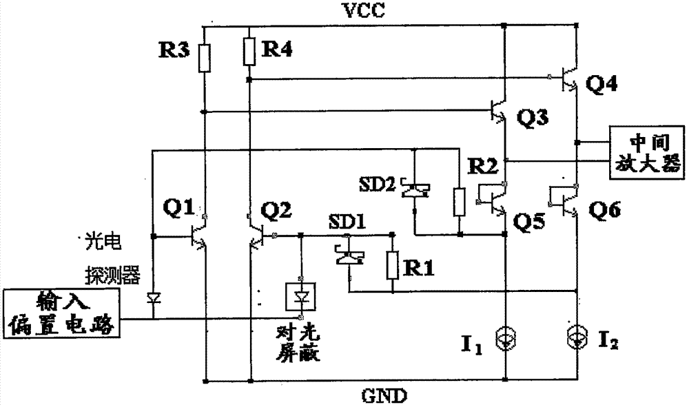 A Photoelectric Detection Circuit Based on Dual Photodetectors