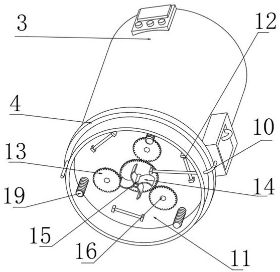 Hard endoscope air drying device for otolaryngology department