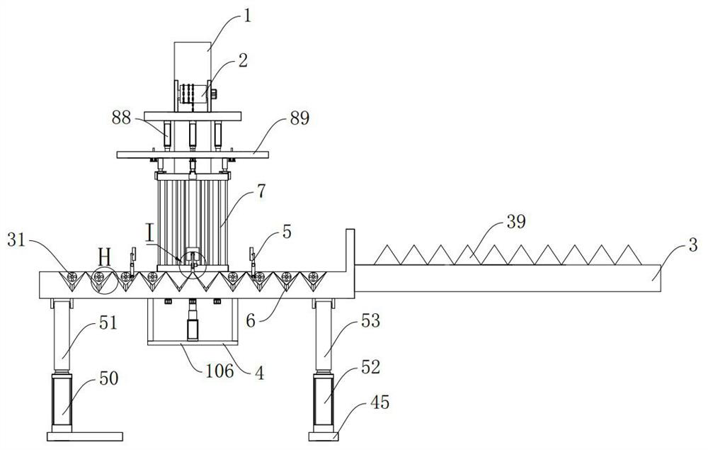 A motor maintenance workbench based on Pascal's law multi-bubble adsorption type to remove impurities