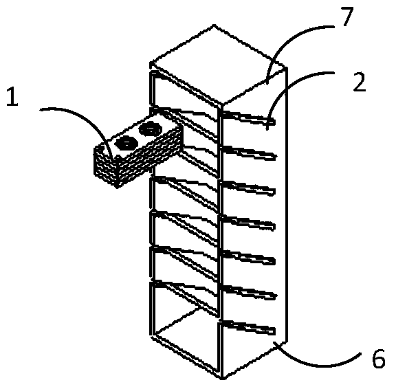 Beam expanding device of high-power semiconductor laser unit