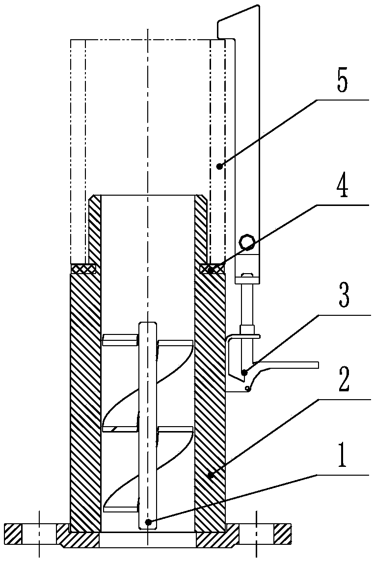 Oil pipe inner wall cleaning device and method
