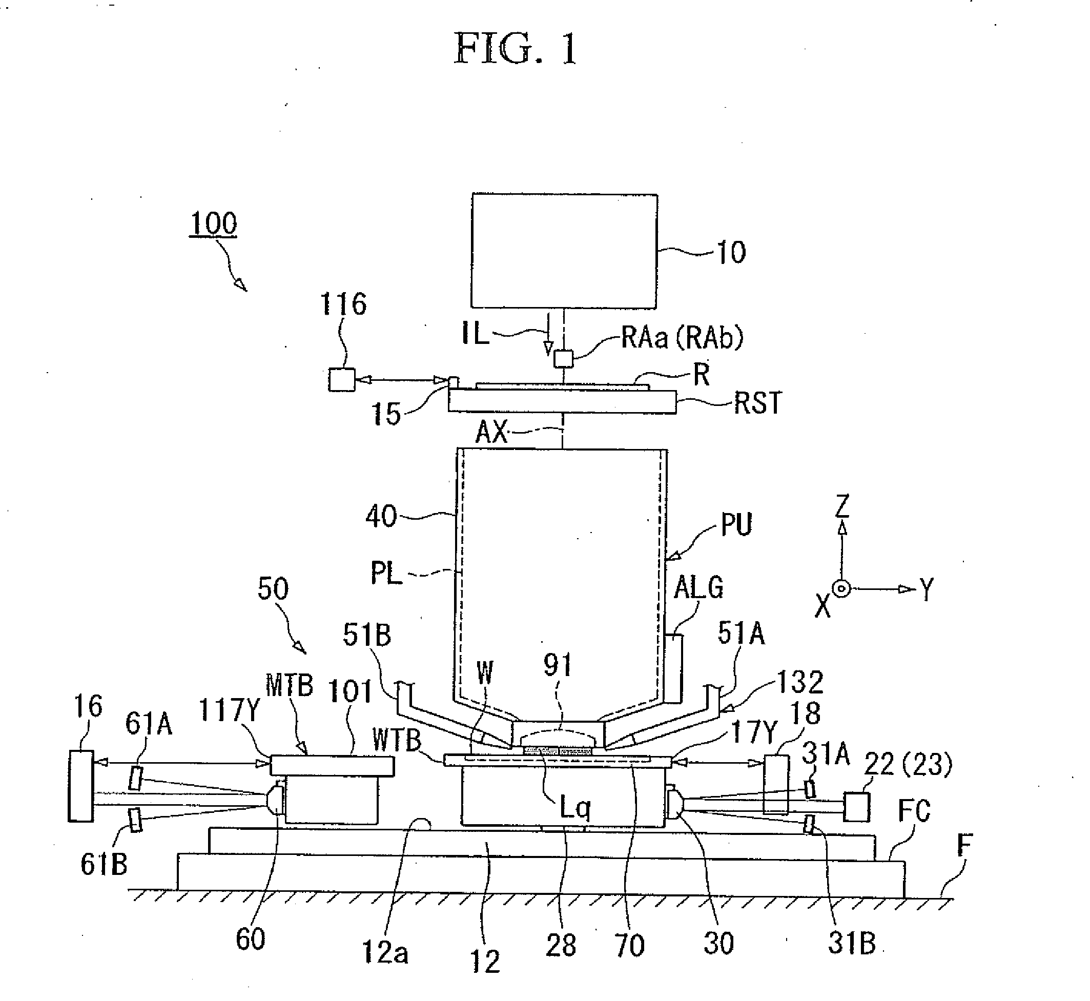 Reflector, optical element, interferometer system, stage device, exposure apparatus, and device fabricating method