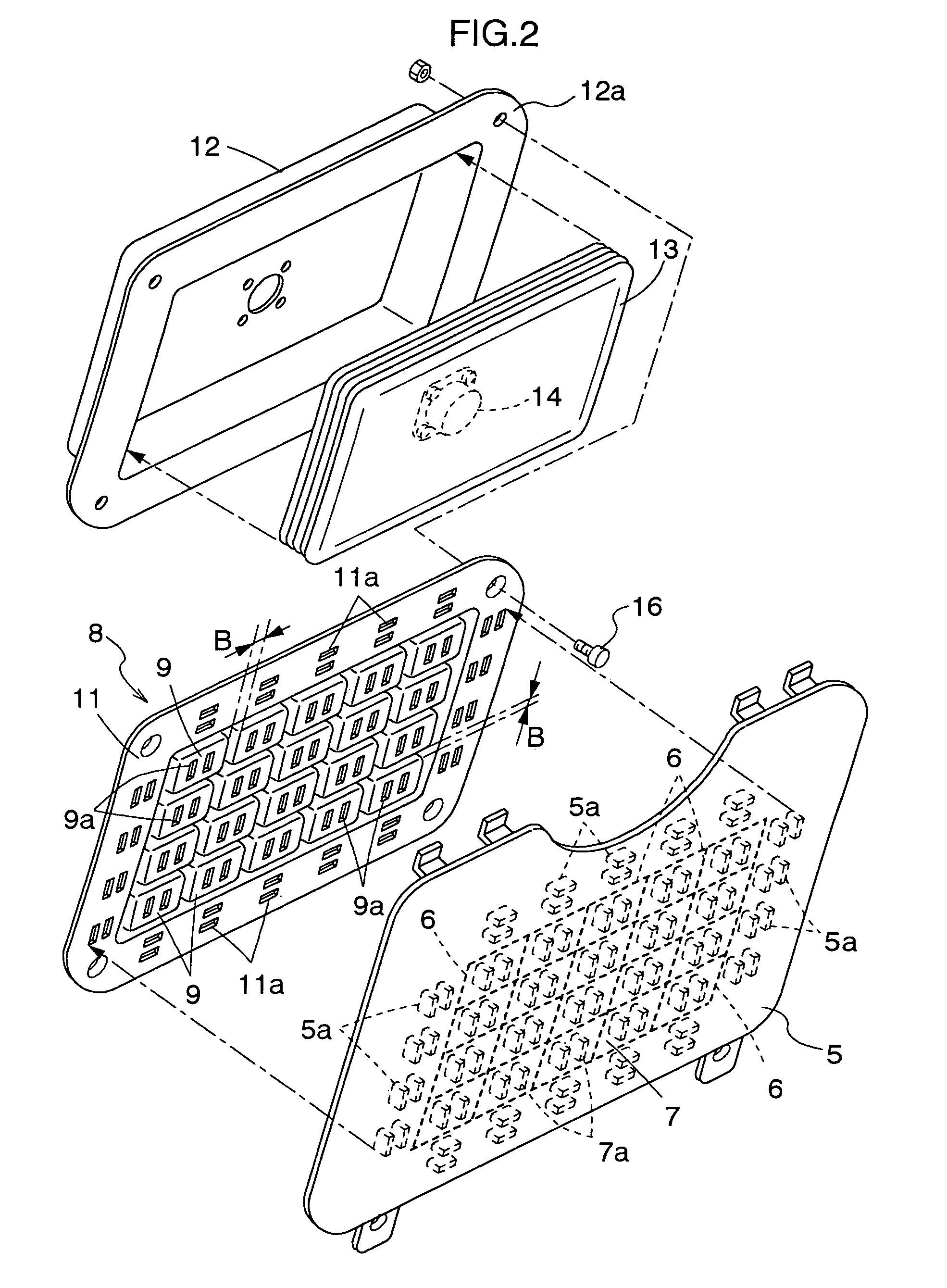 Instrument panel structure for vehicles