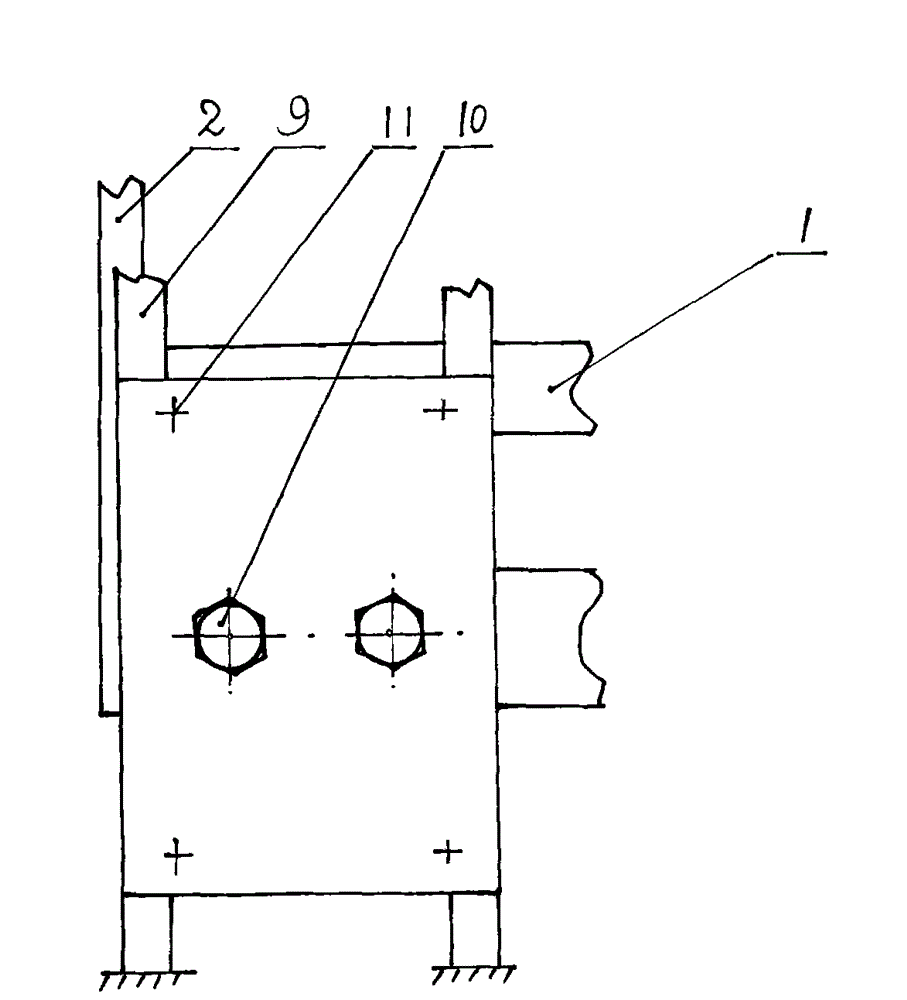 Guiding device of multideck table